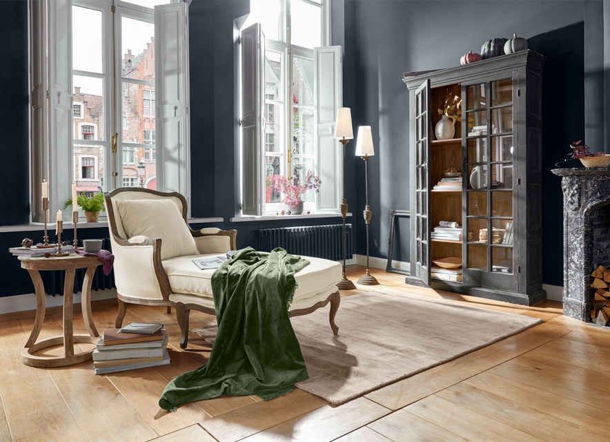 Salon-Flair mit Tiefe