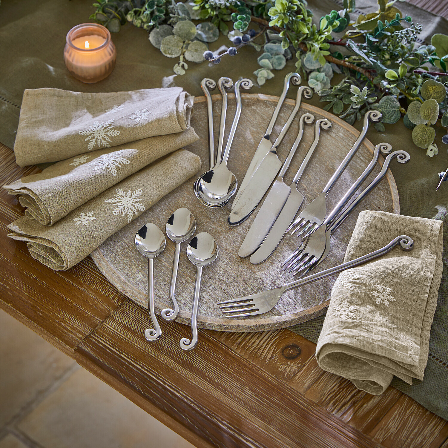 Serviette 4er Set Ruspi