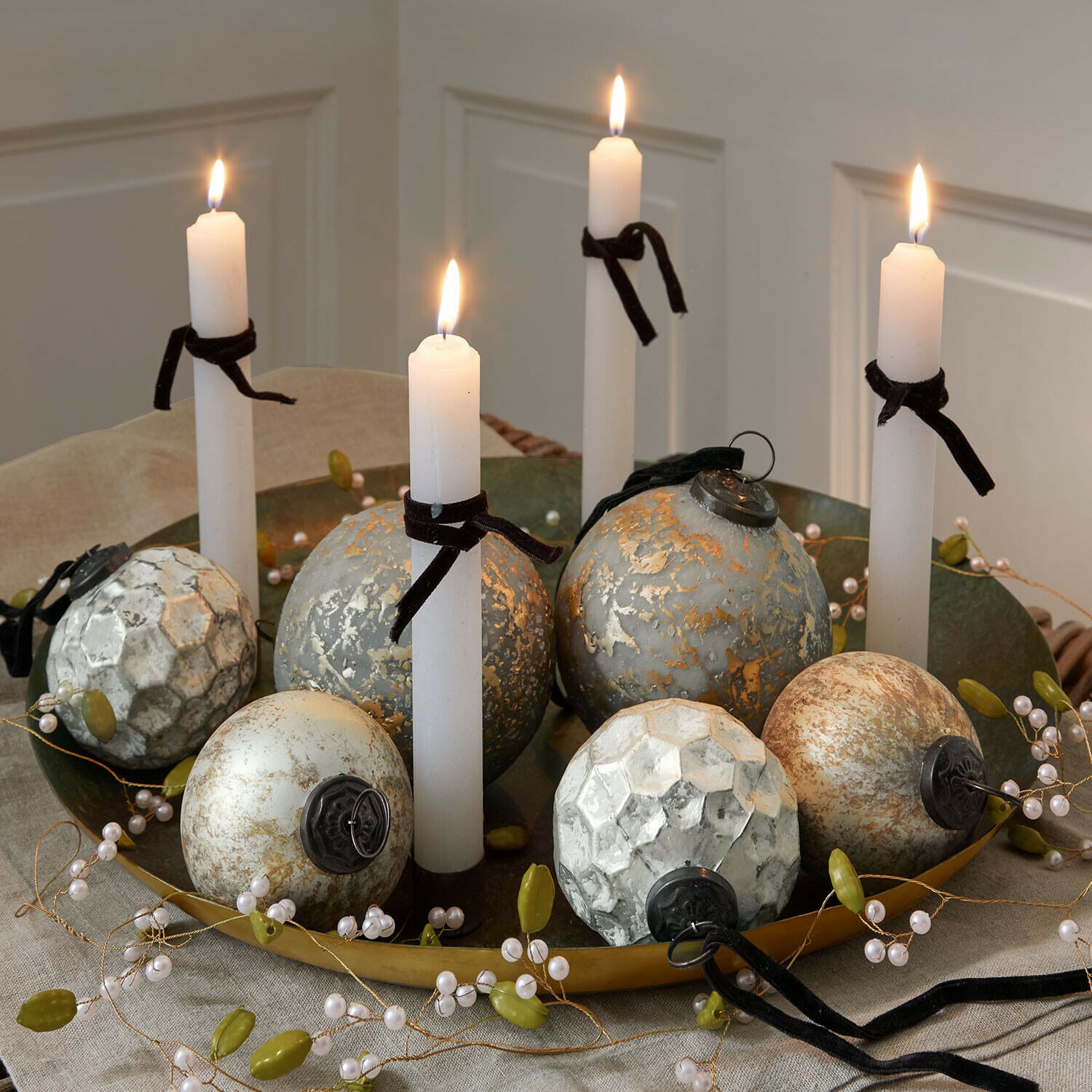 Weihnachtskugel 6er Set Bellezia