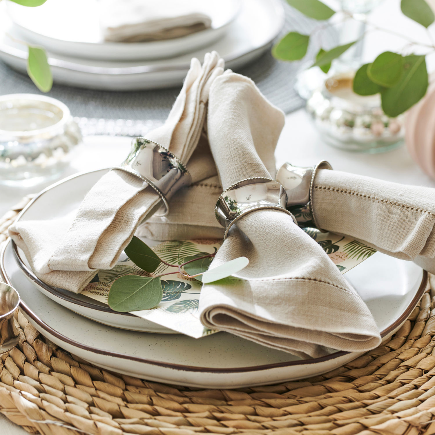 Serviettenring 6er Set Glannor