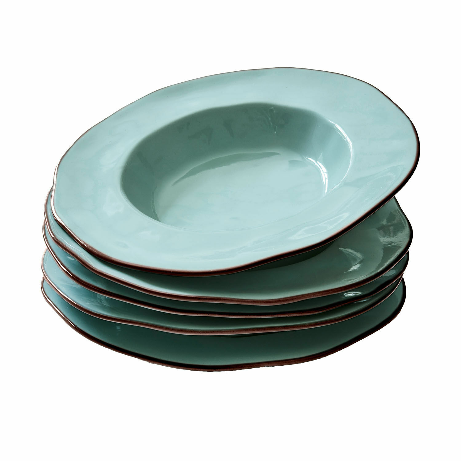 Suppenteller 6er Set Biarré | türkis