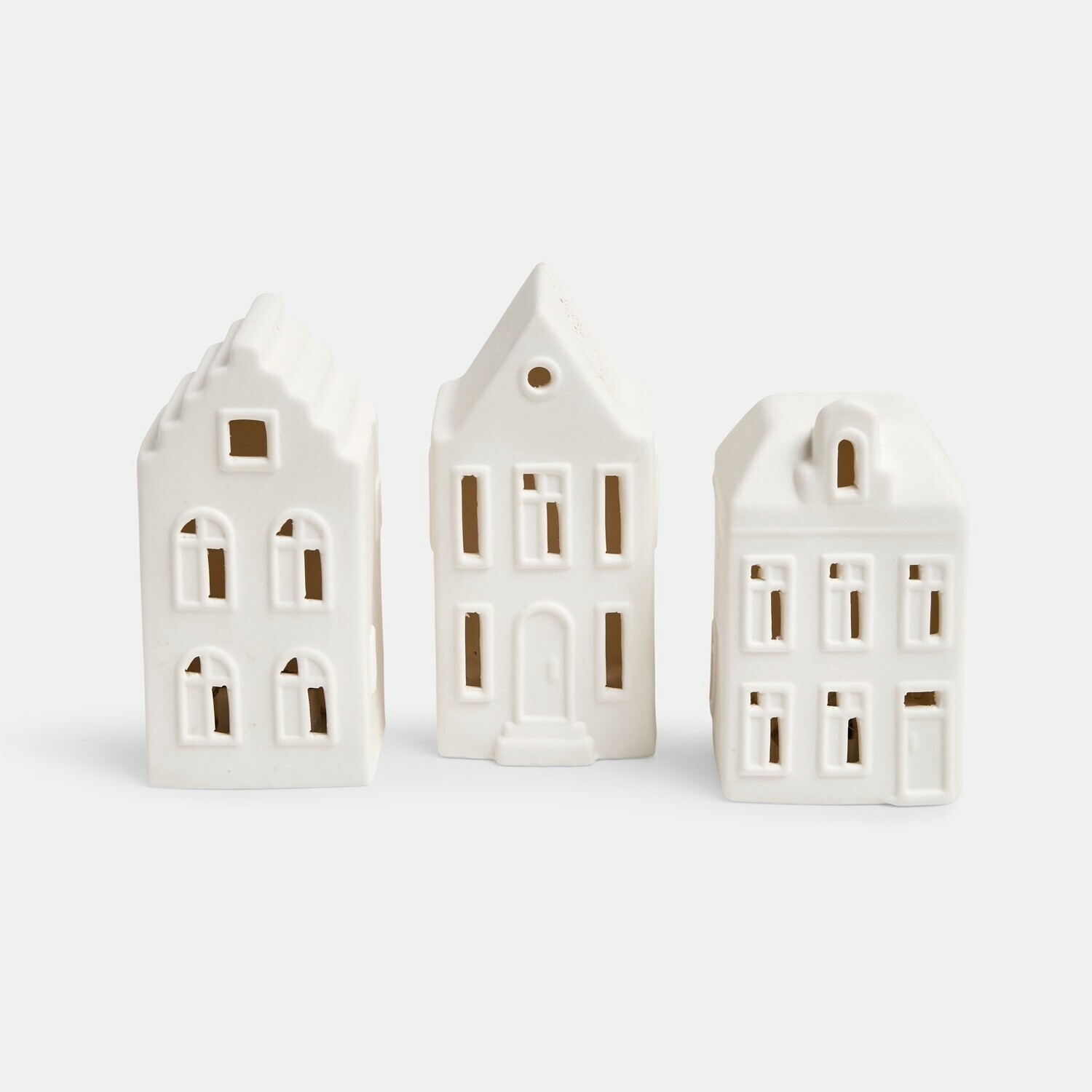 LED-Haus 3er Set Sjöhem