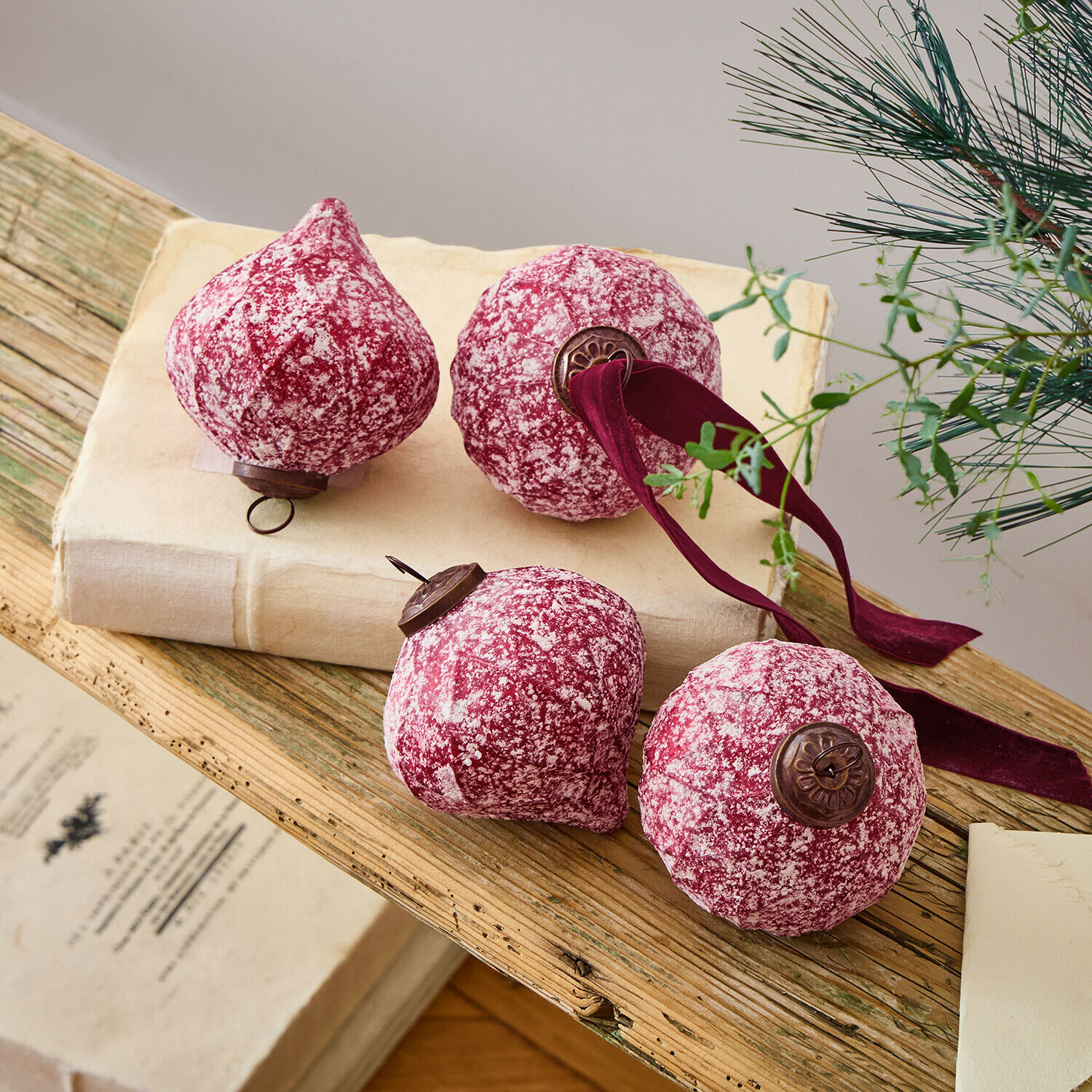Weihnachtskugel 4er Set Ysavelle
