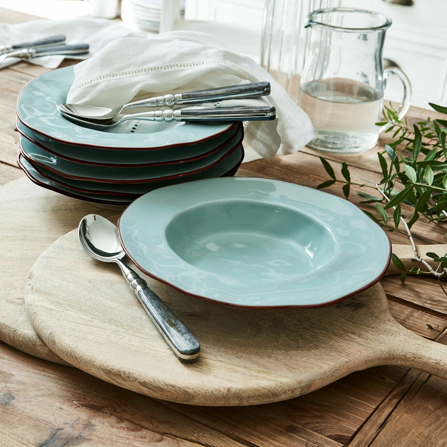 Suppenteller 6er Set Biarré | weiß