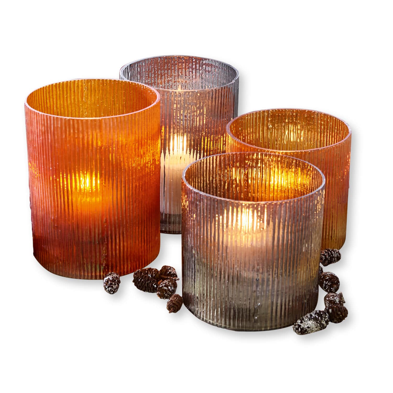 Windlicht 4er Set Moyen