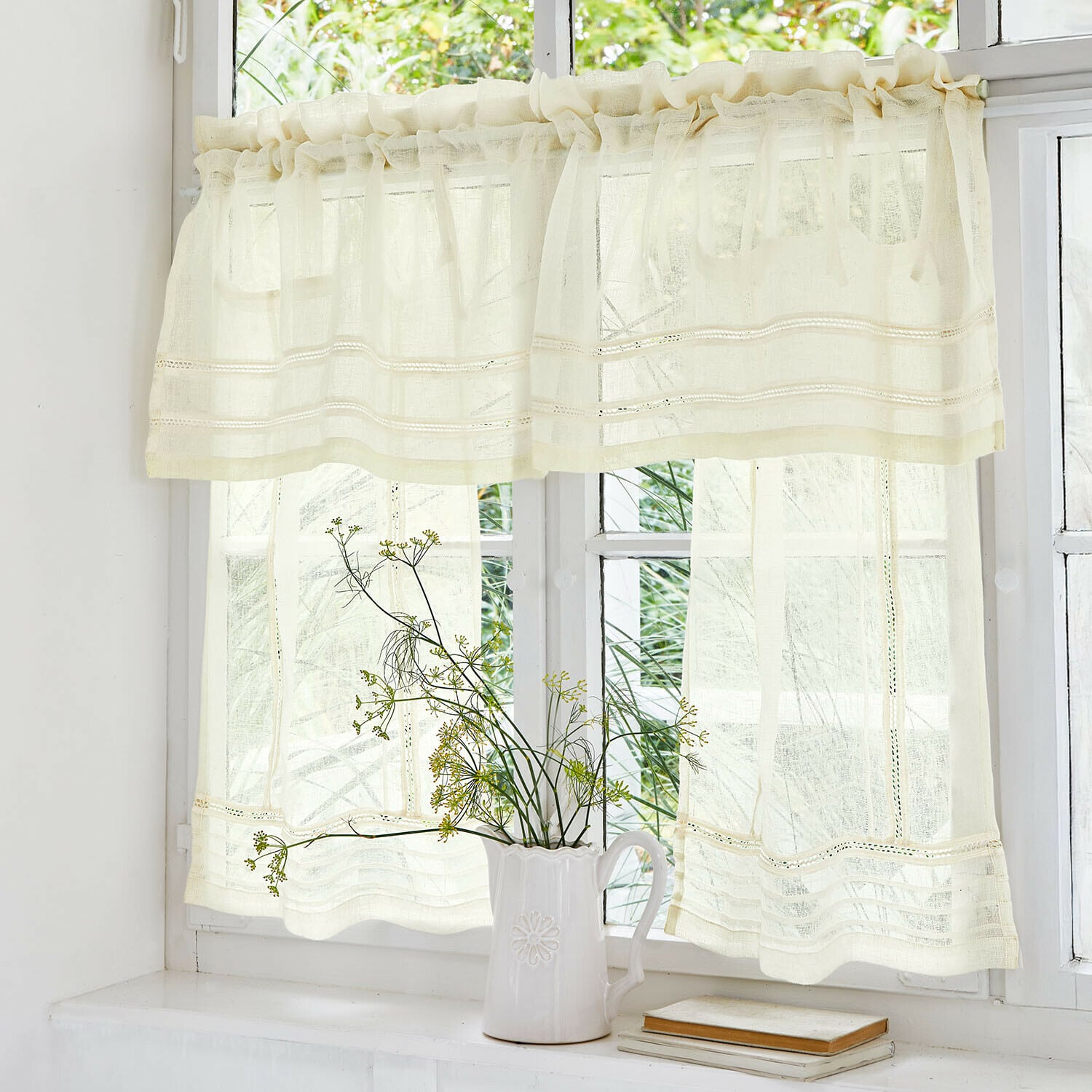 Scheibengardine Jolivane