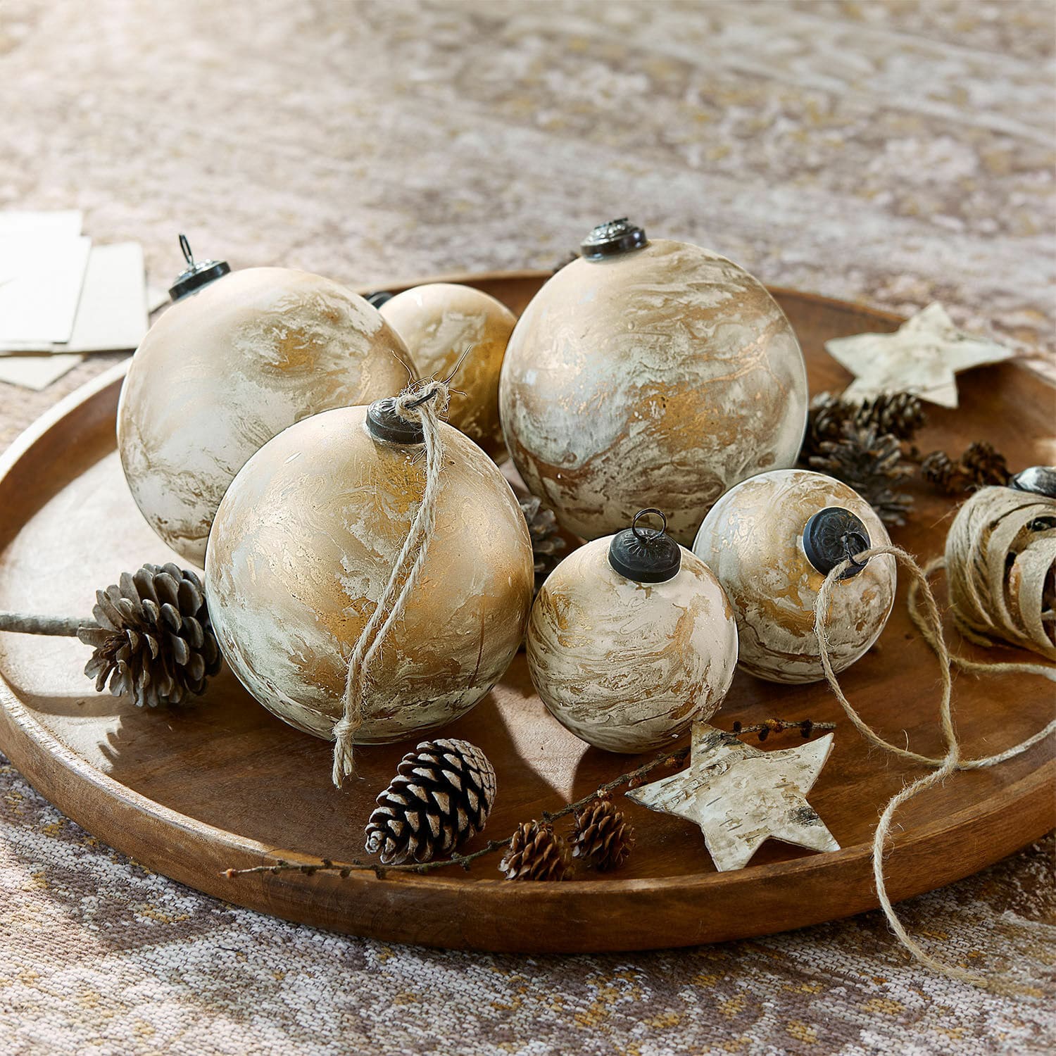 Weihnachtskugel 6er Set Shaela