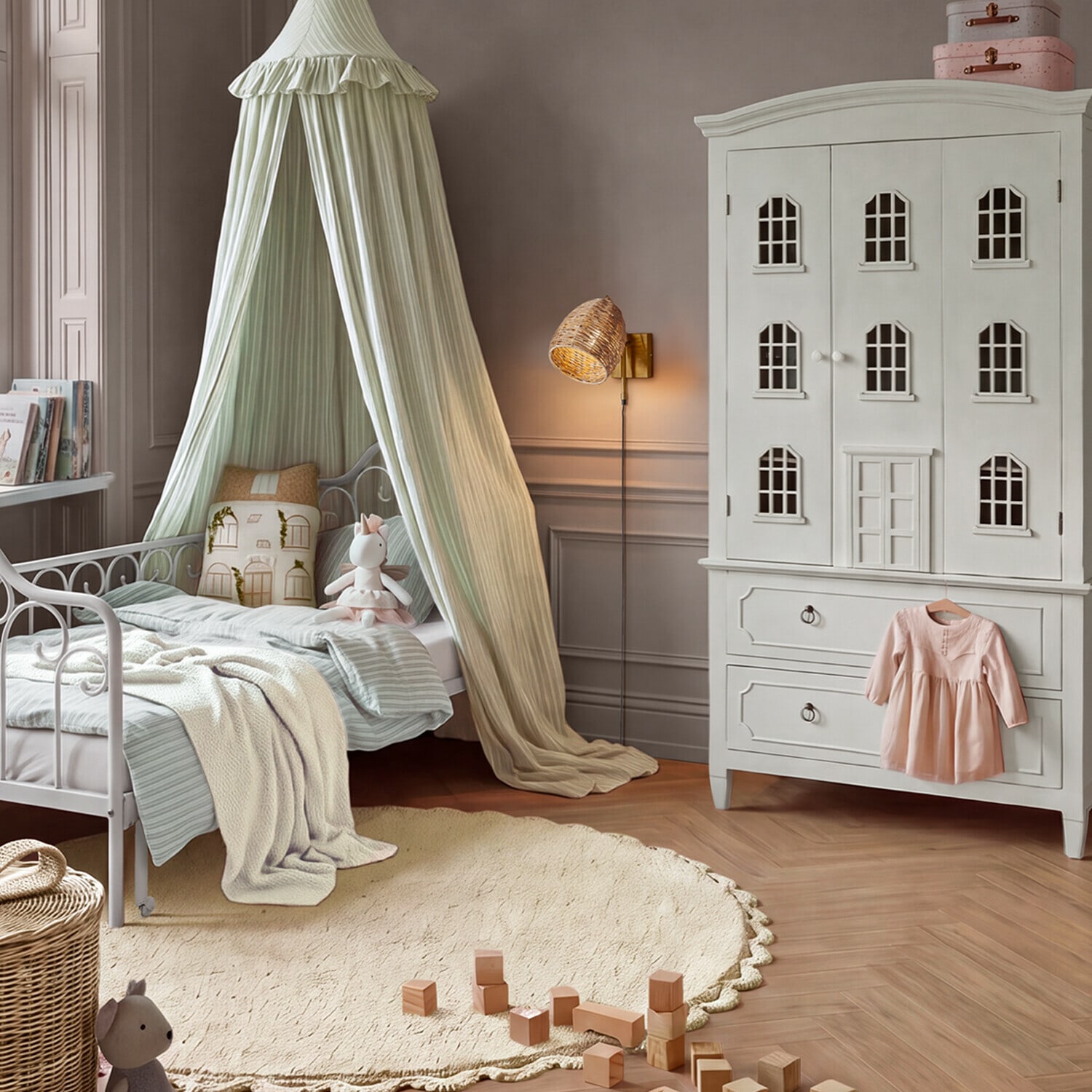 Wandlampe Anglemont