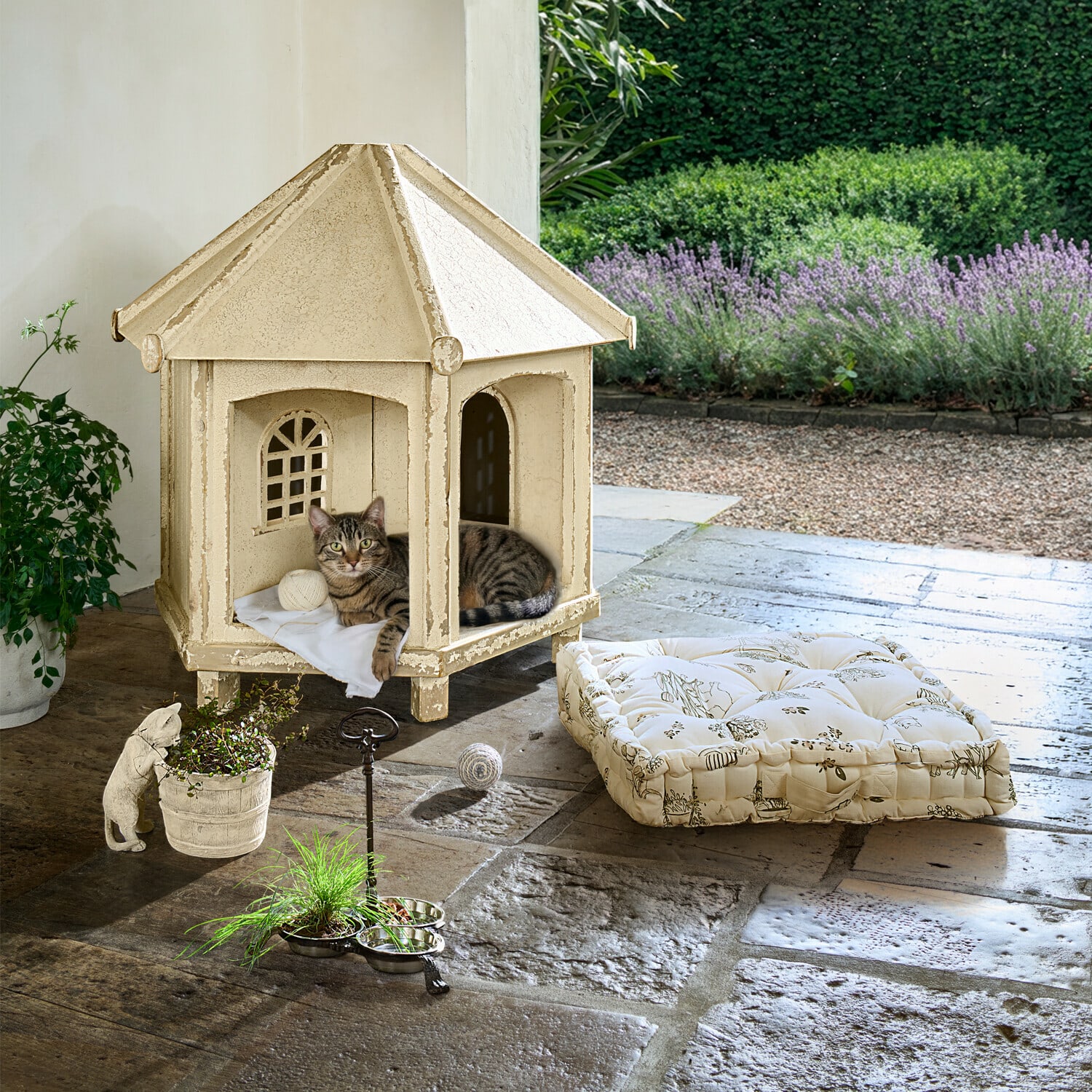 Katzen-Gartenhaus Alvérine