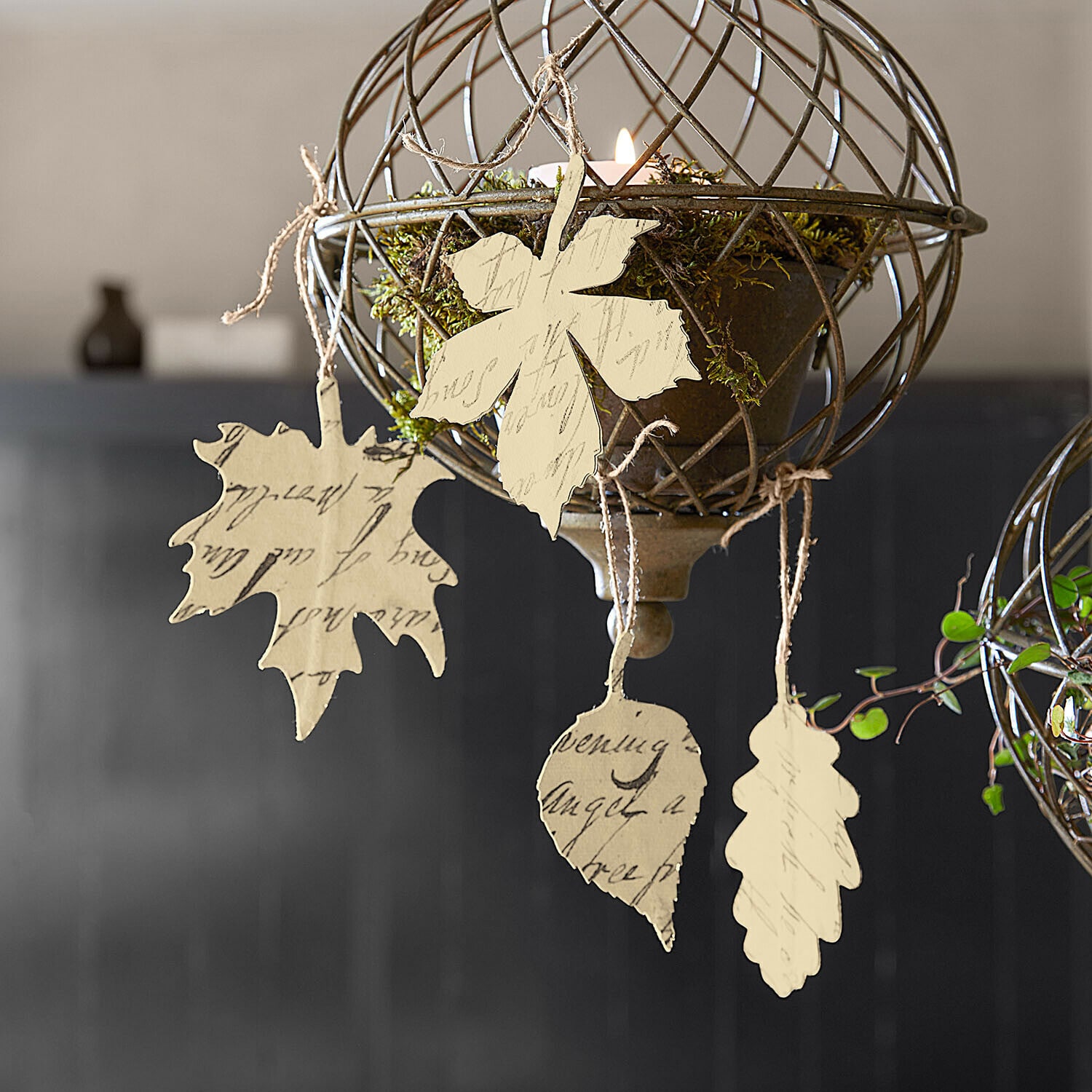 Anhänger 4er Set Fleuriene