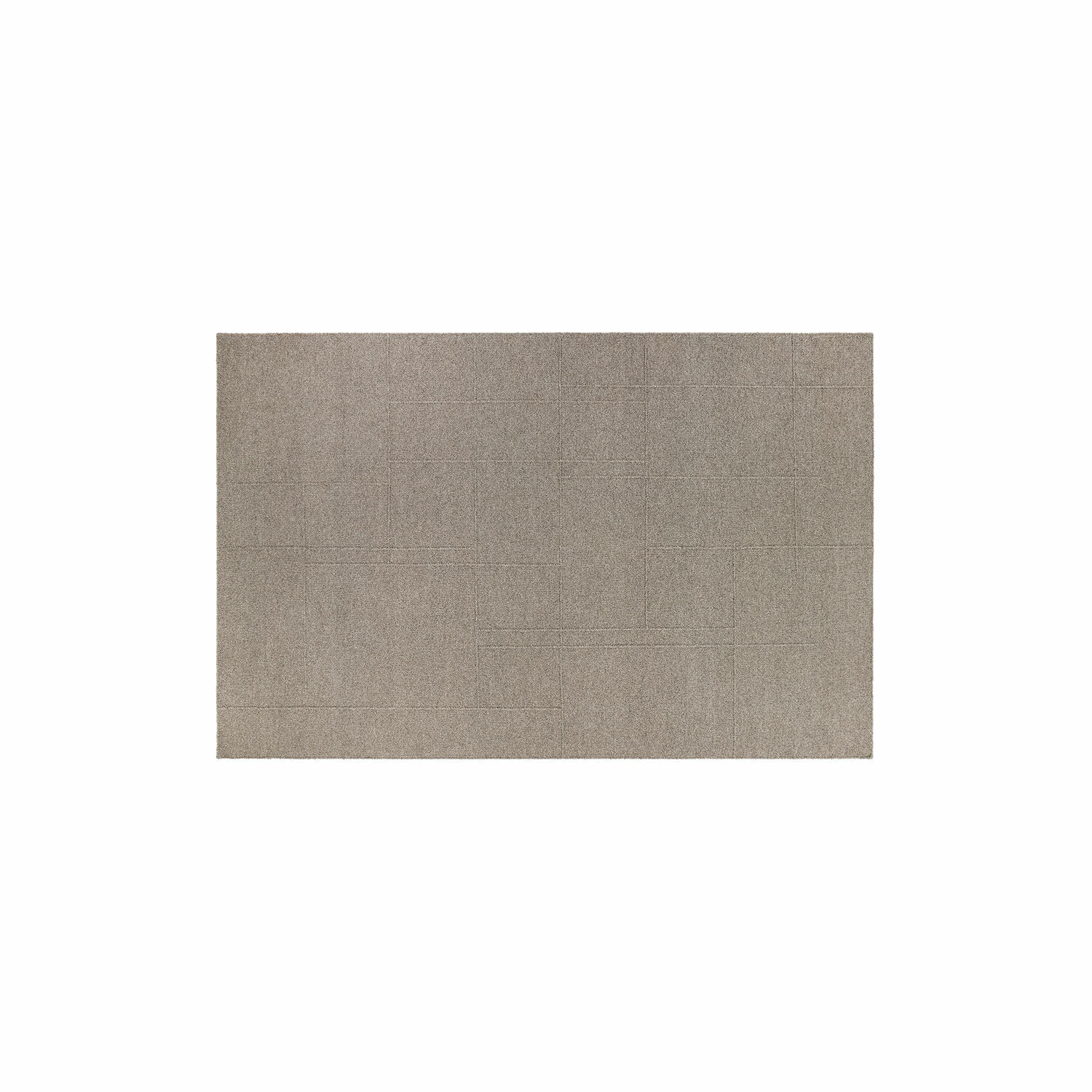 Teppich Tharim Beiger Teppich mit feinem geometrischem Muster, weiches Material, ideal für Wohnzimmer