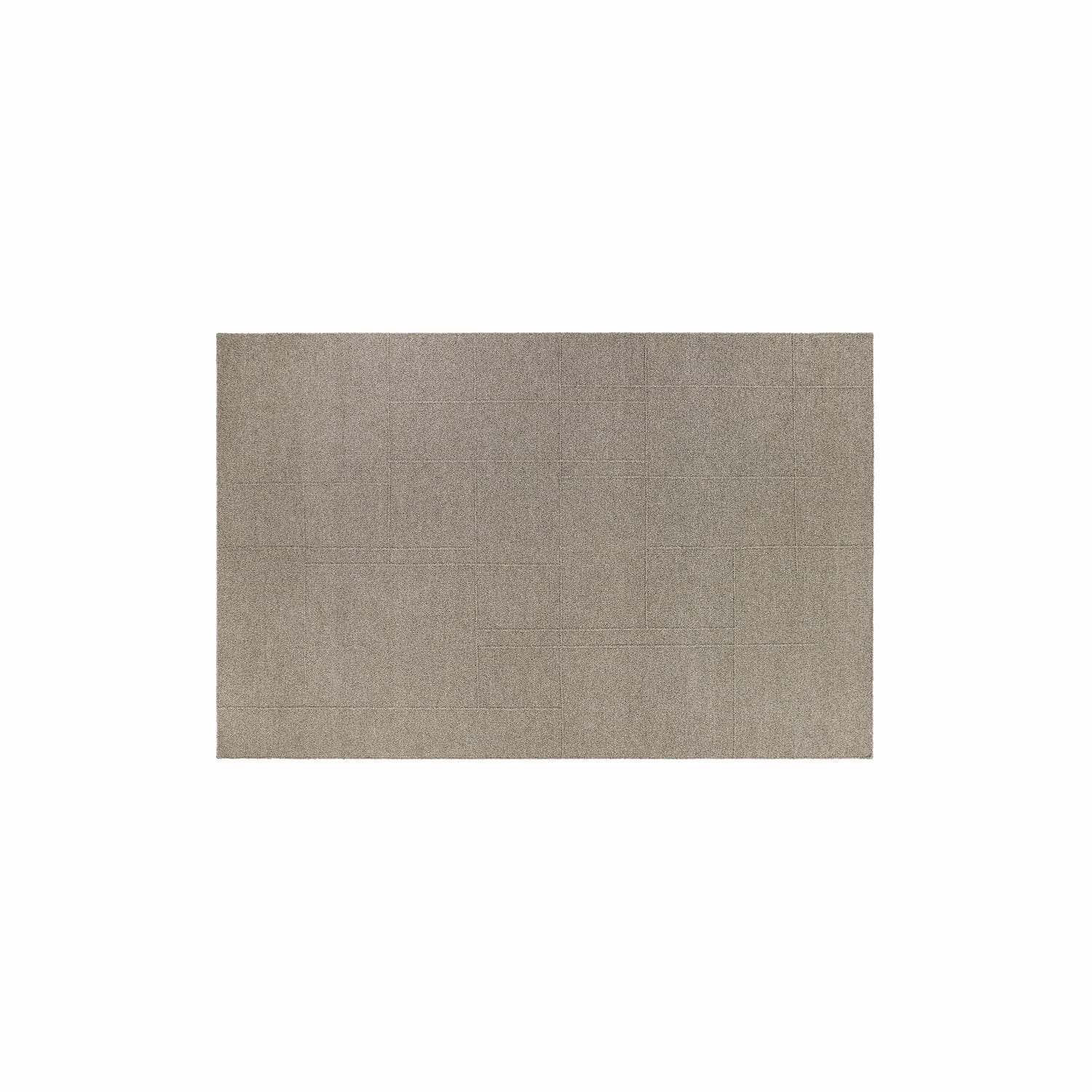 Teppich Tharim Beiger Teppich mit feinem geometrischem Muster, weiches Material, ideal für Wohnzimmer