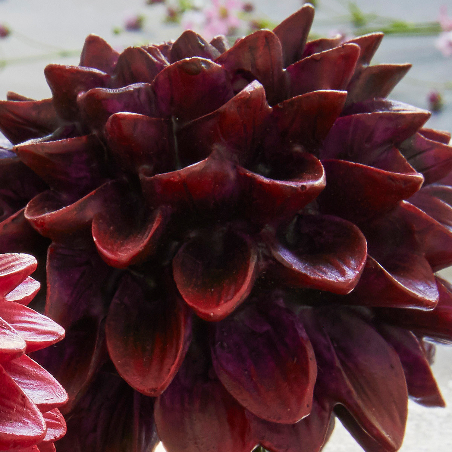 Dekoblume 2er Set Dahlien