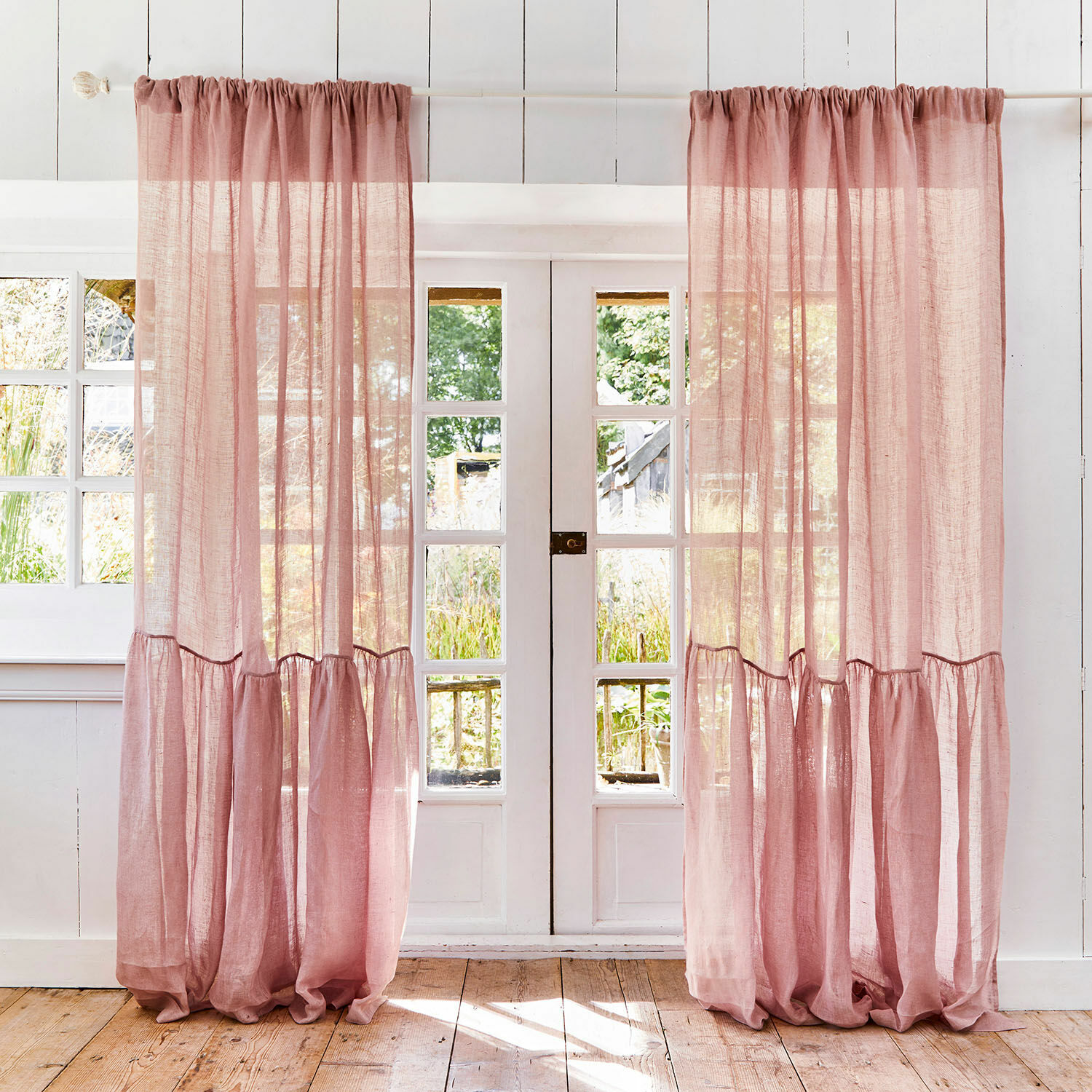 Gardine Drimmelen | rosa | 135x250 cm