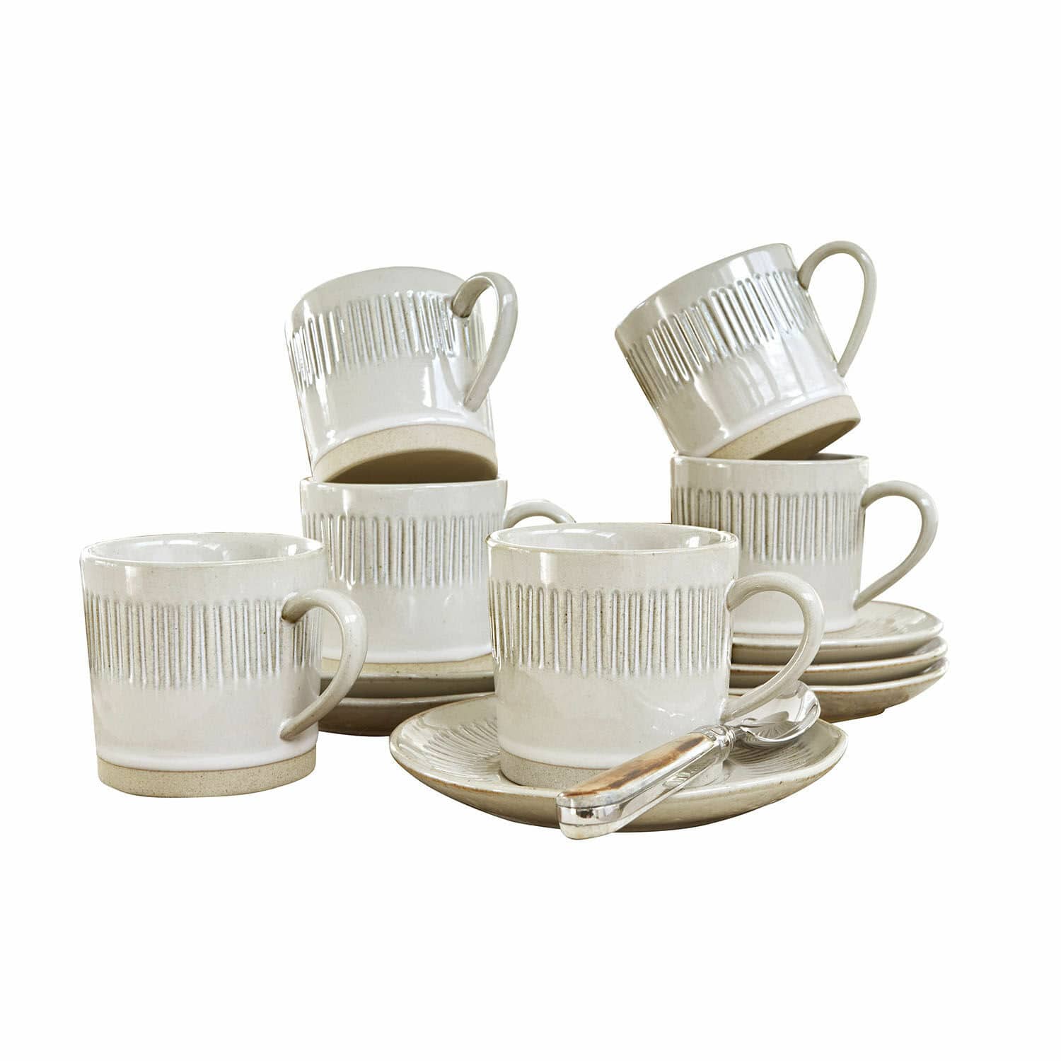 Tasse mit Untertasse 6er Set Périers
