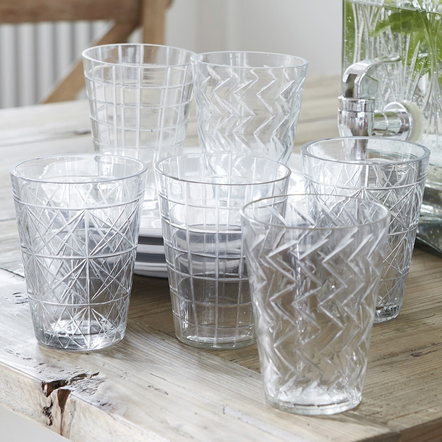 Glas 6er Set Sansais