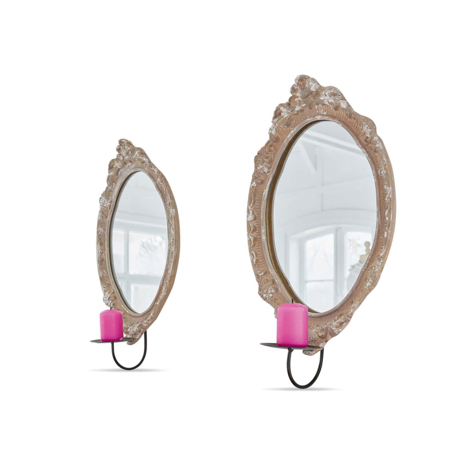Wandkerzenhalter 2er Set Tendu