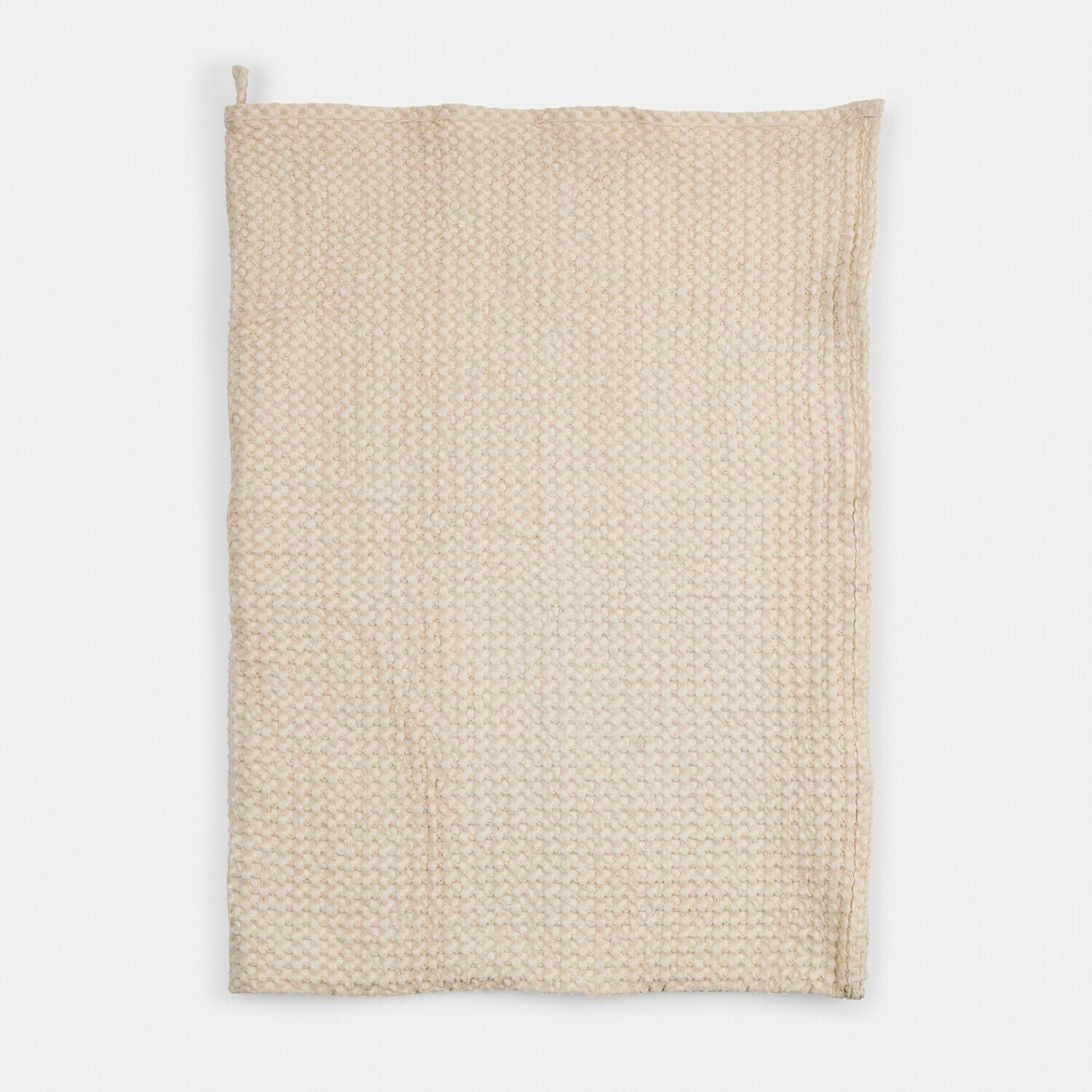 beige Beiges Badetuch Maralei aus weicher Baumwolle mit Wabenstruktur