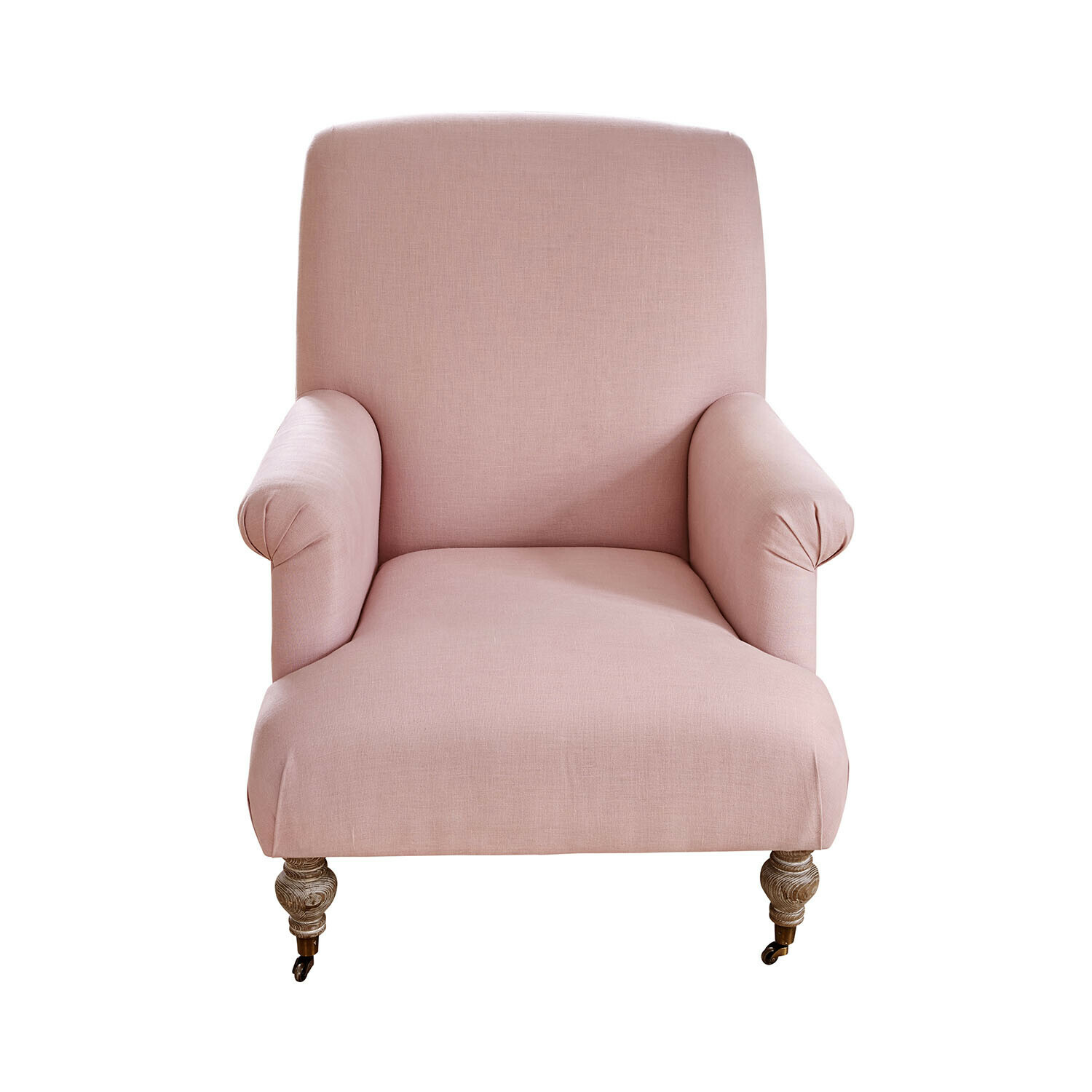 Sessel mit Hocker Rose de Lumière