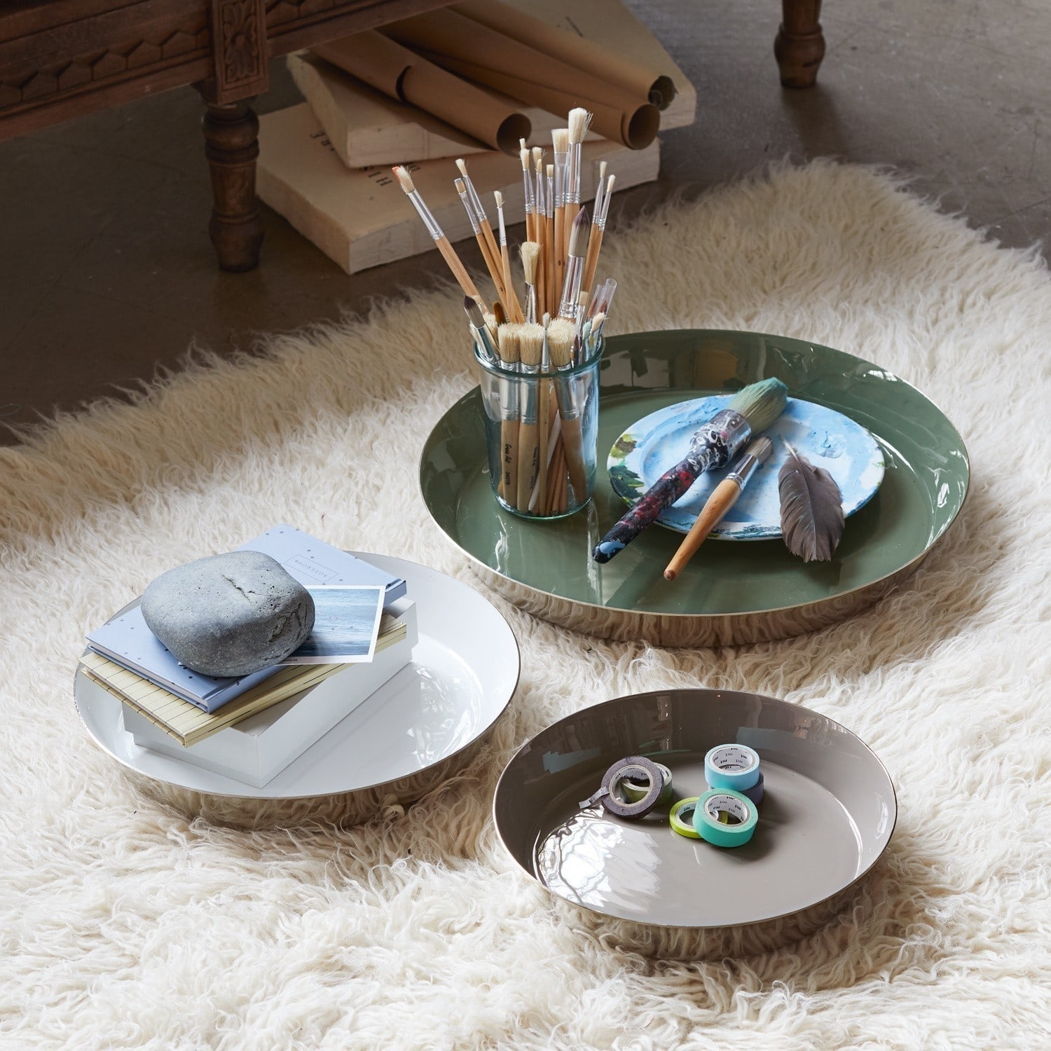 Tablett 3er Set Vanlue