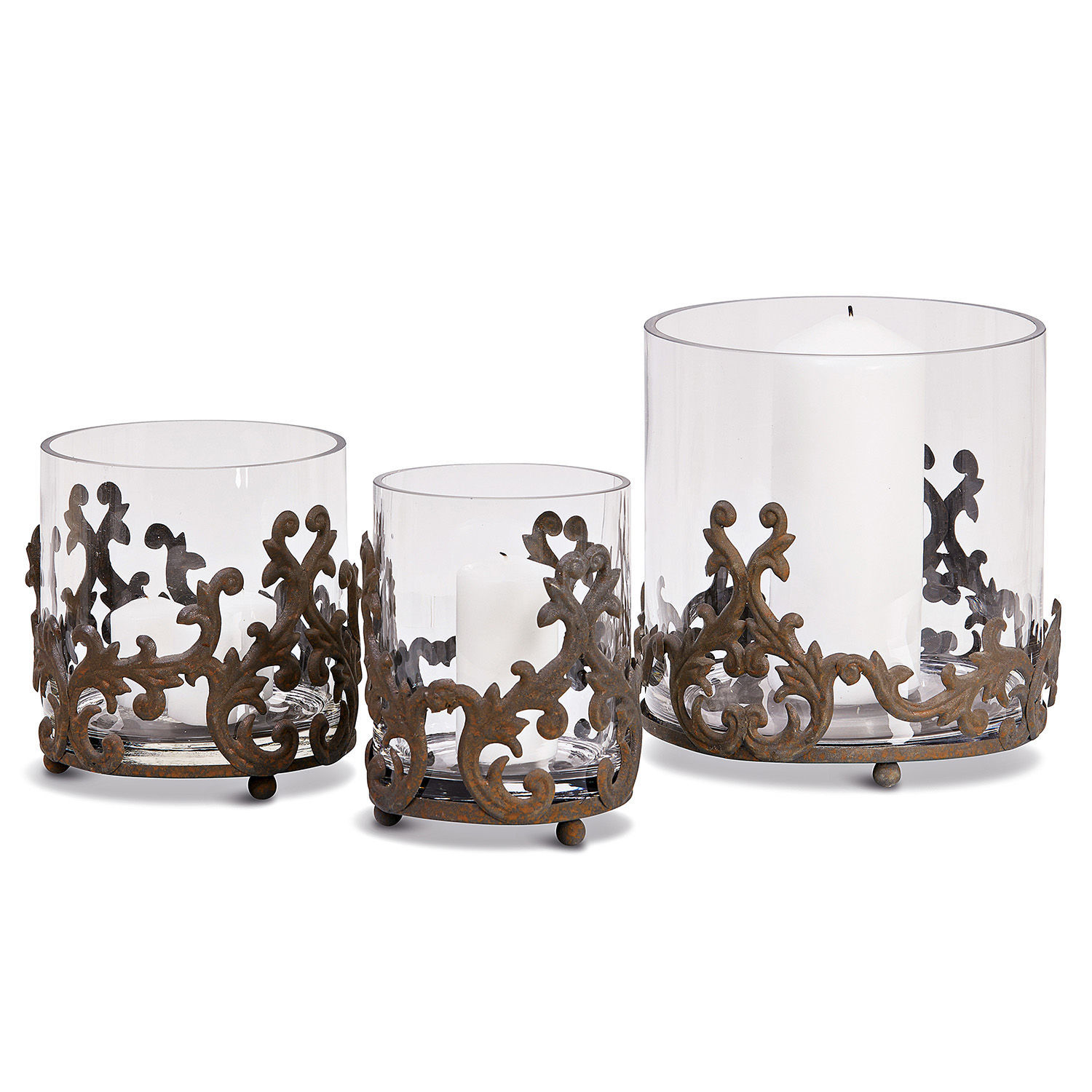 Windlicht 3er Set Cecile
