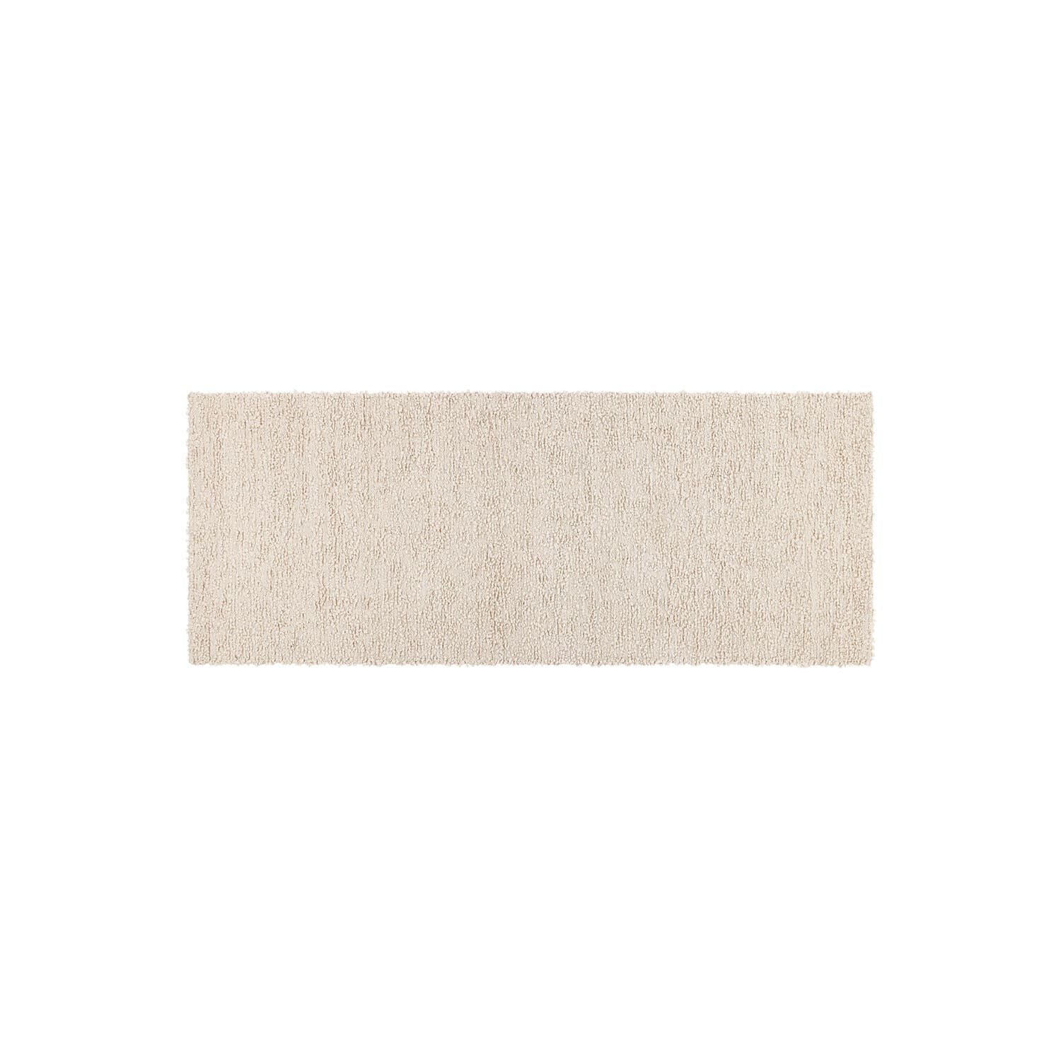 Läufer Kaleema Beiger rechteckiger Teppich aus weichem Material, ideal für Wohnräume und Dekoration