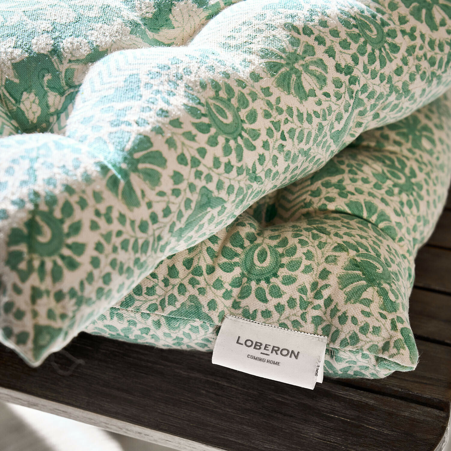 Sitzkissen 2er Set Fleuronnes