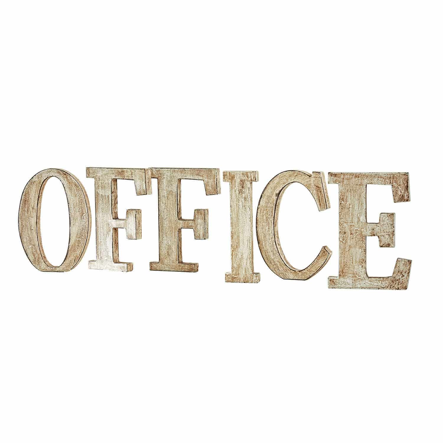 Deko-Buchstaben Office