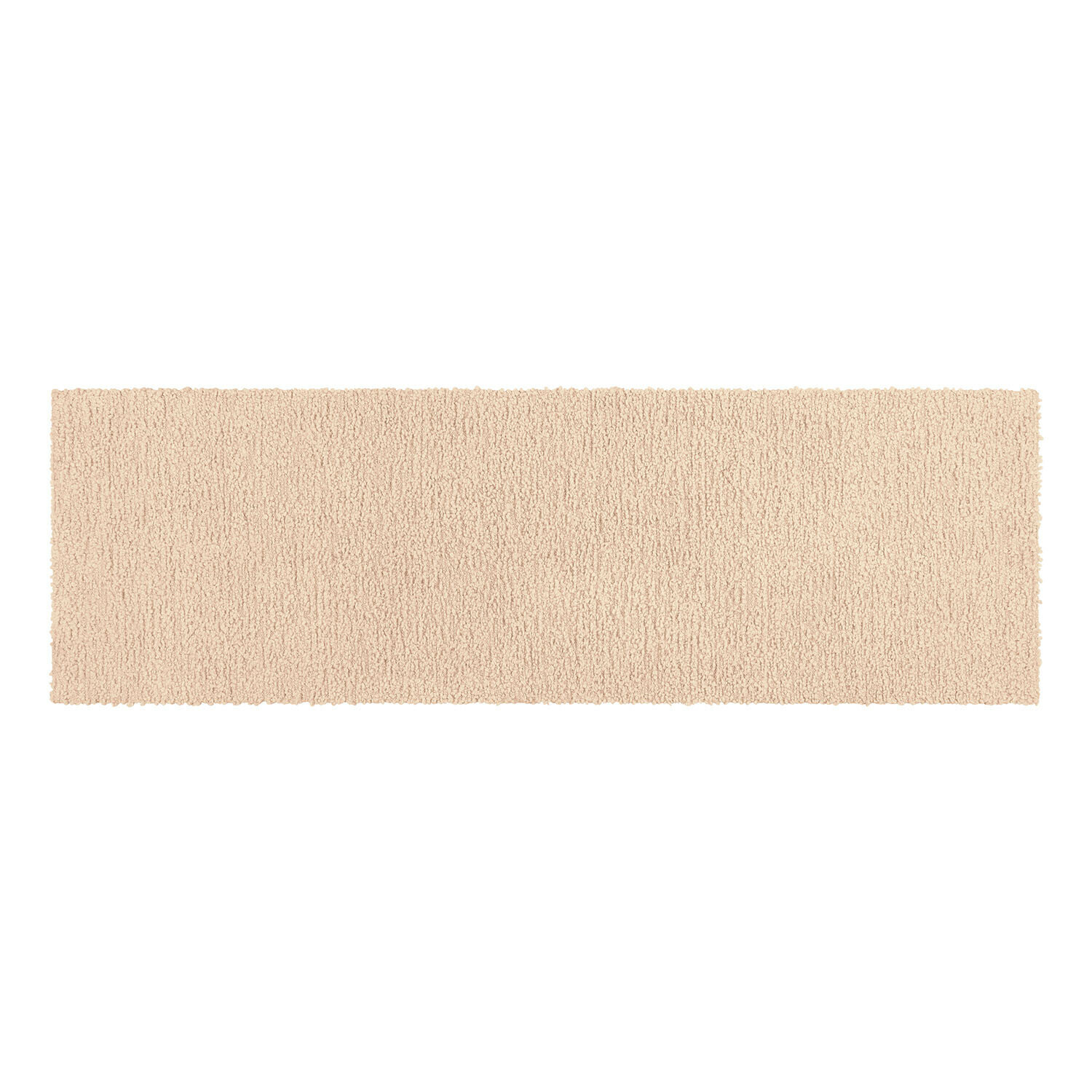 hellbraun Hellbrauner Läufer Kaleema mit weicher Textur, ideal zur Wohnraumdekoration und Bodenschutz