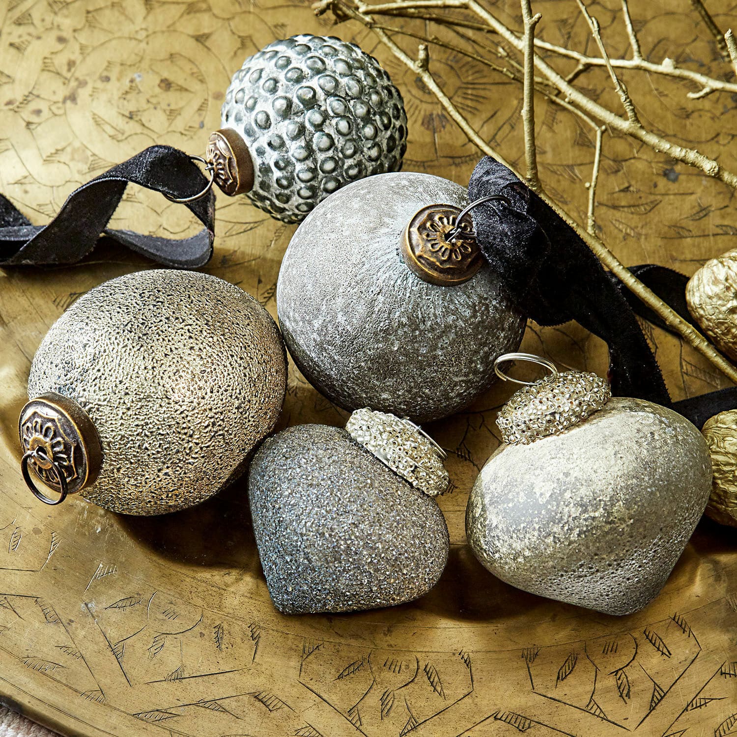Weihnachtsschmuck 5er Set Michaud