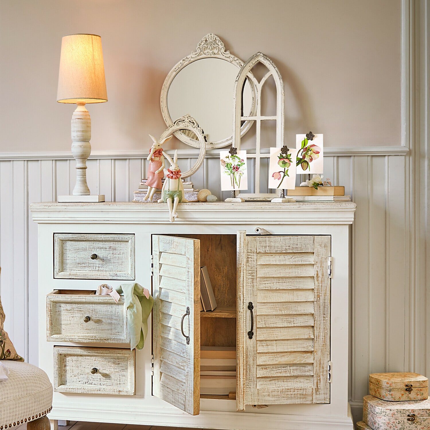 Deko-Hase 2er Set Vent Élysien