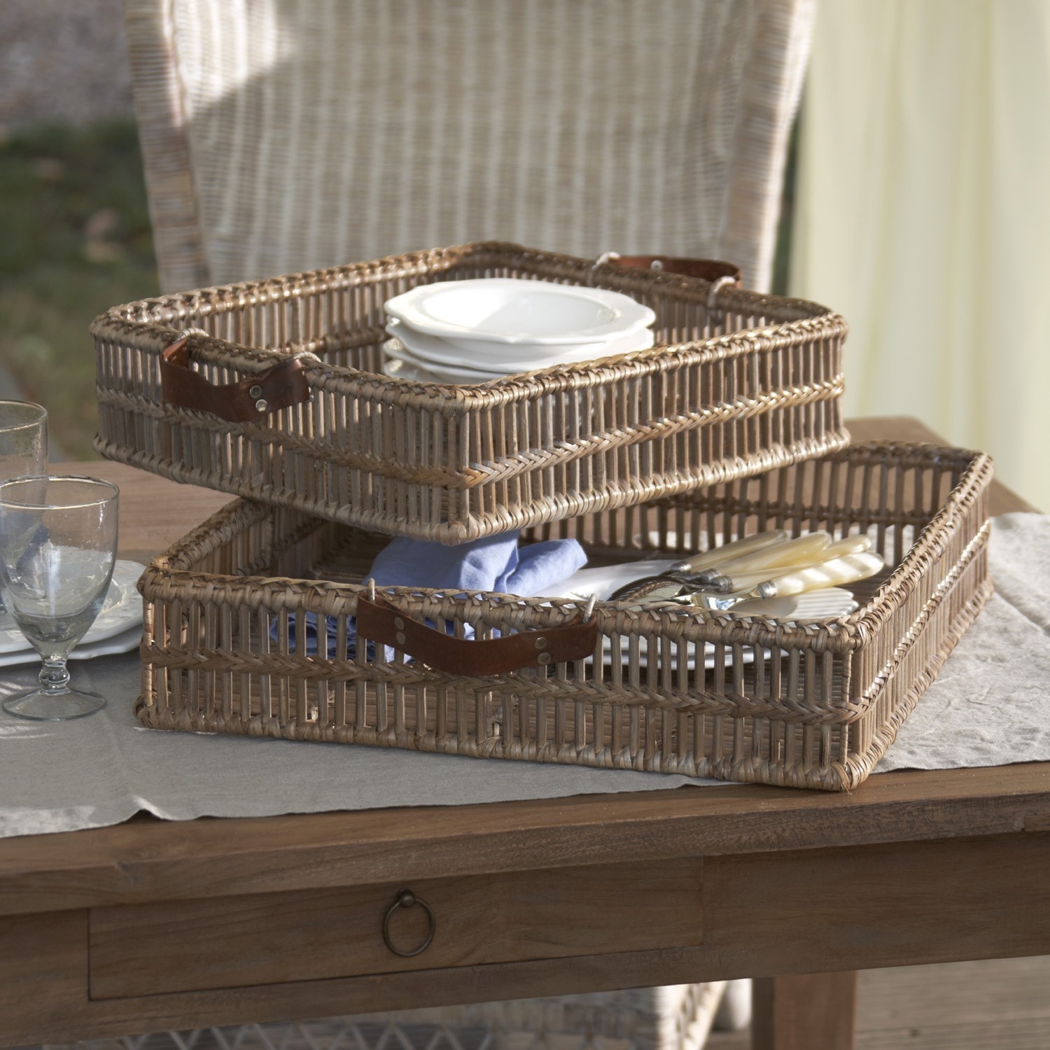 Tablett 2er Set Greasby