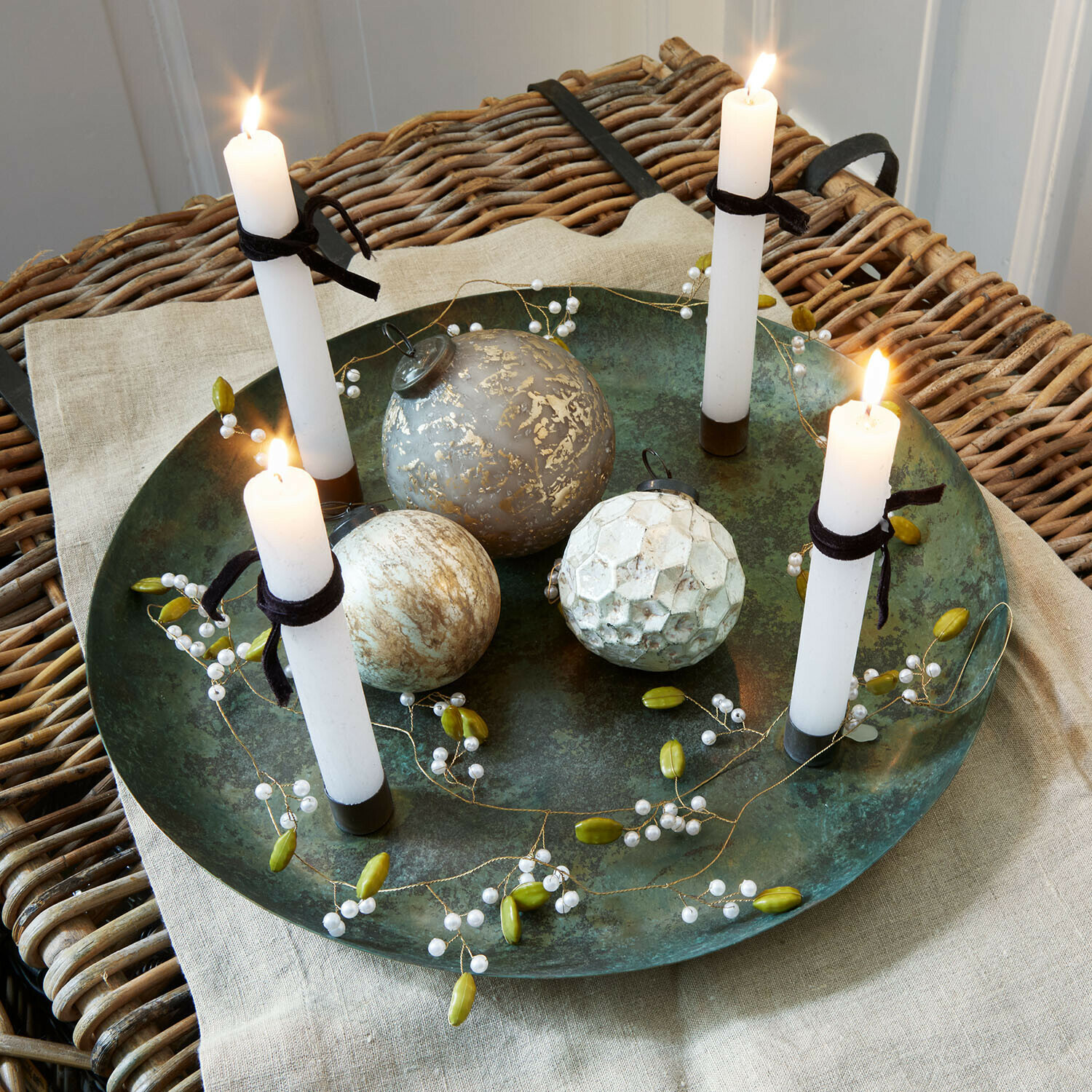 Kerzentablett Valenzas