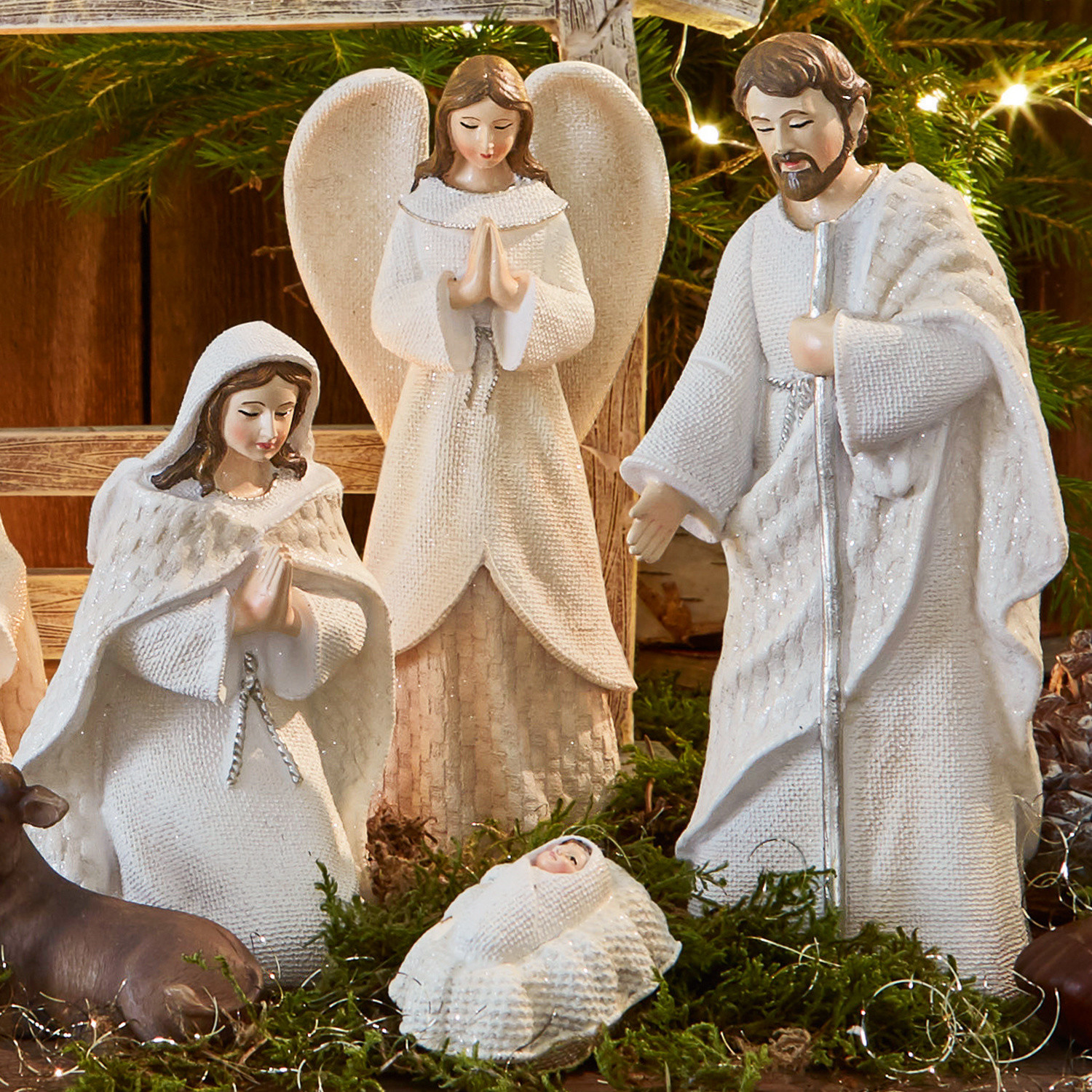 Krippenfiguren 12er Set Santo