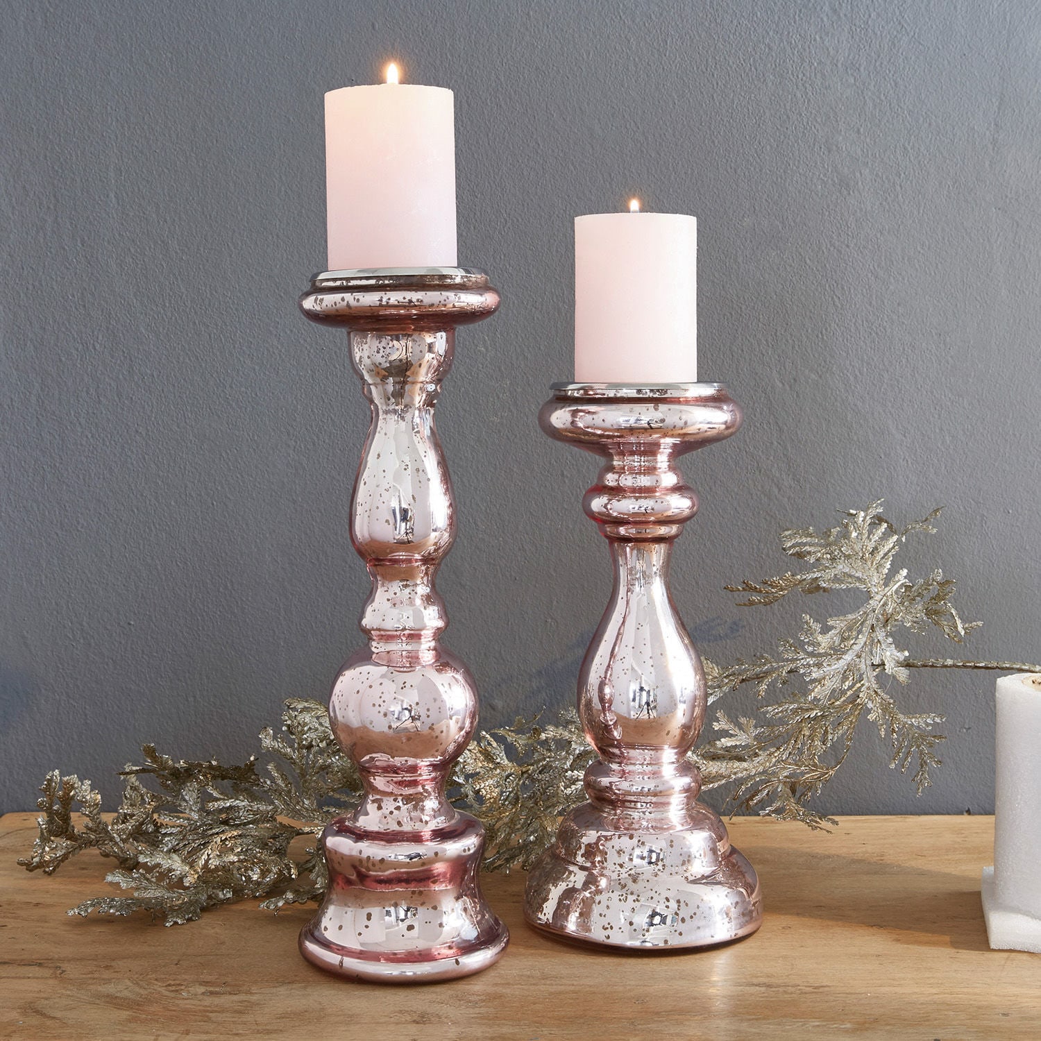 Kerzenständer 2er Set Crotone