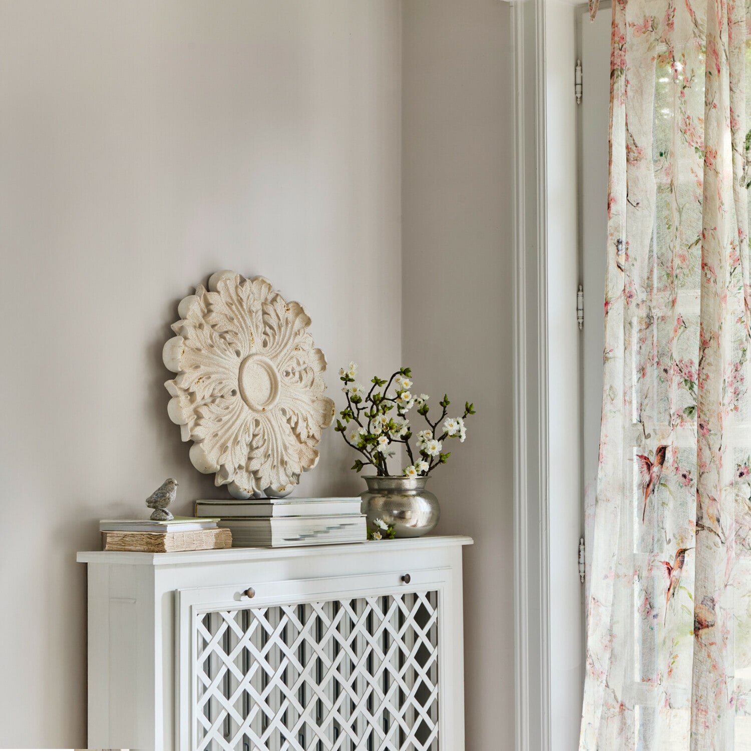 Wandornament Rosavelle