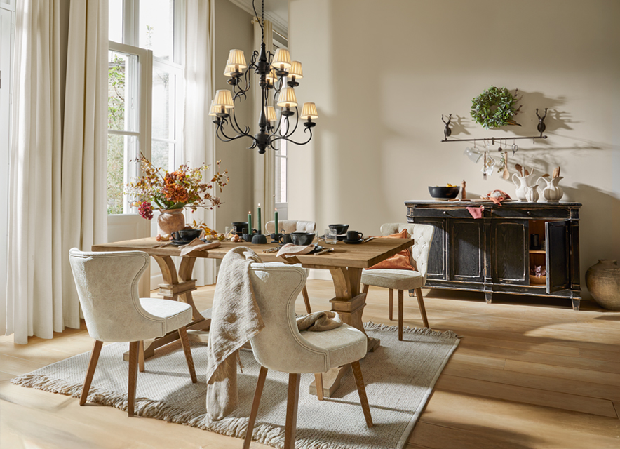 Landhausflair mit Tiefe und Textur
