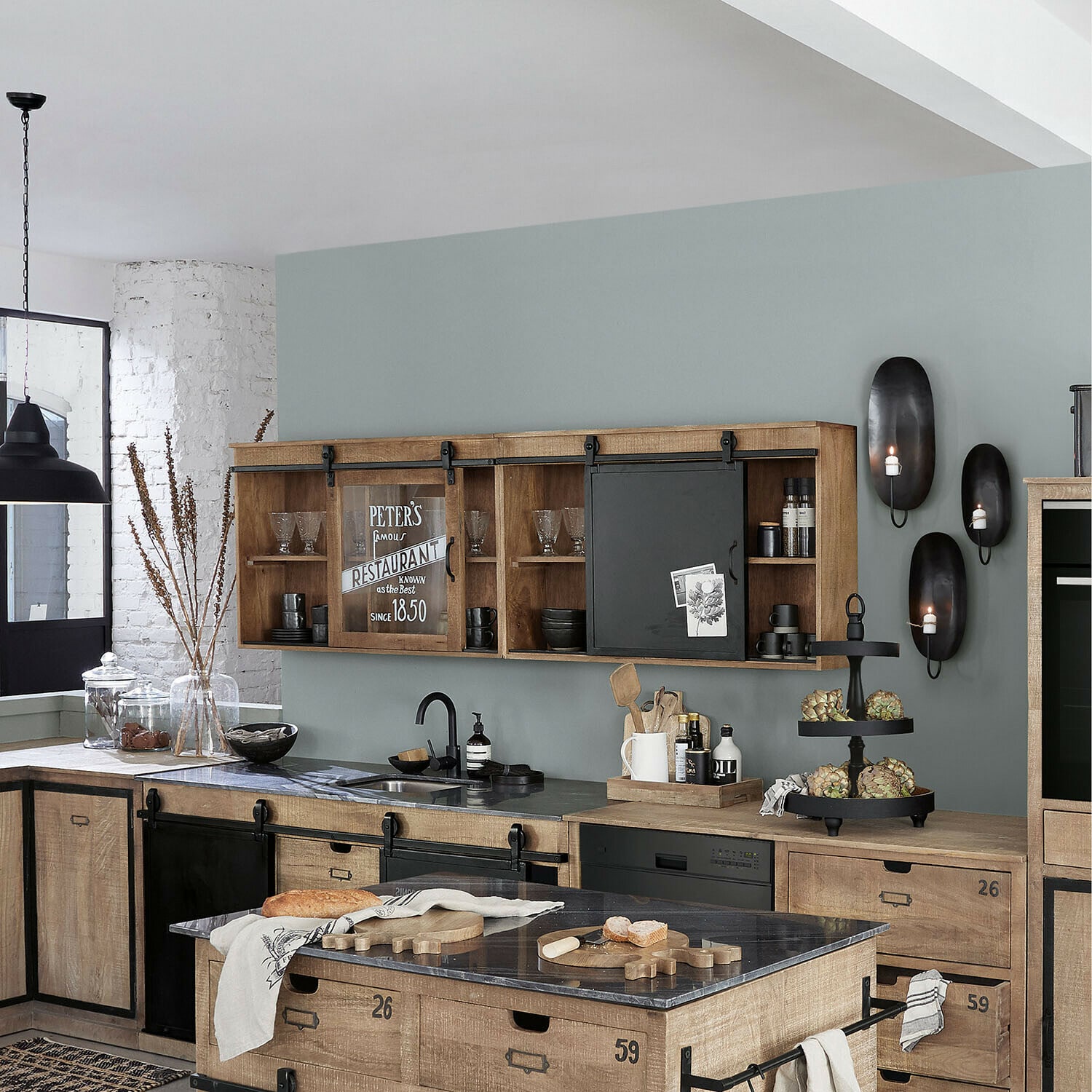 Hängeschrank 2er Set Oakland