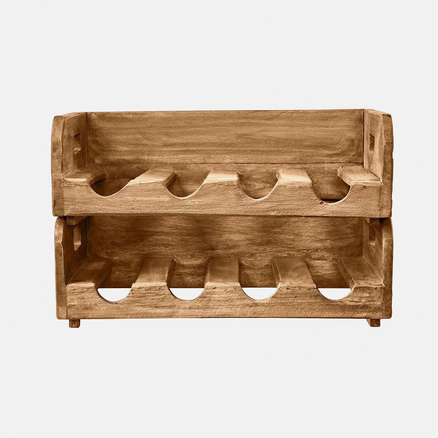Flaschenhalter 2er Set Crestwooden