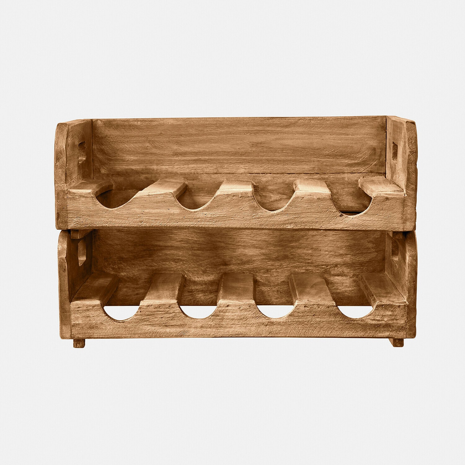 Flaschenhalter 2er Set Crestwooden