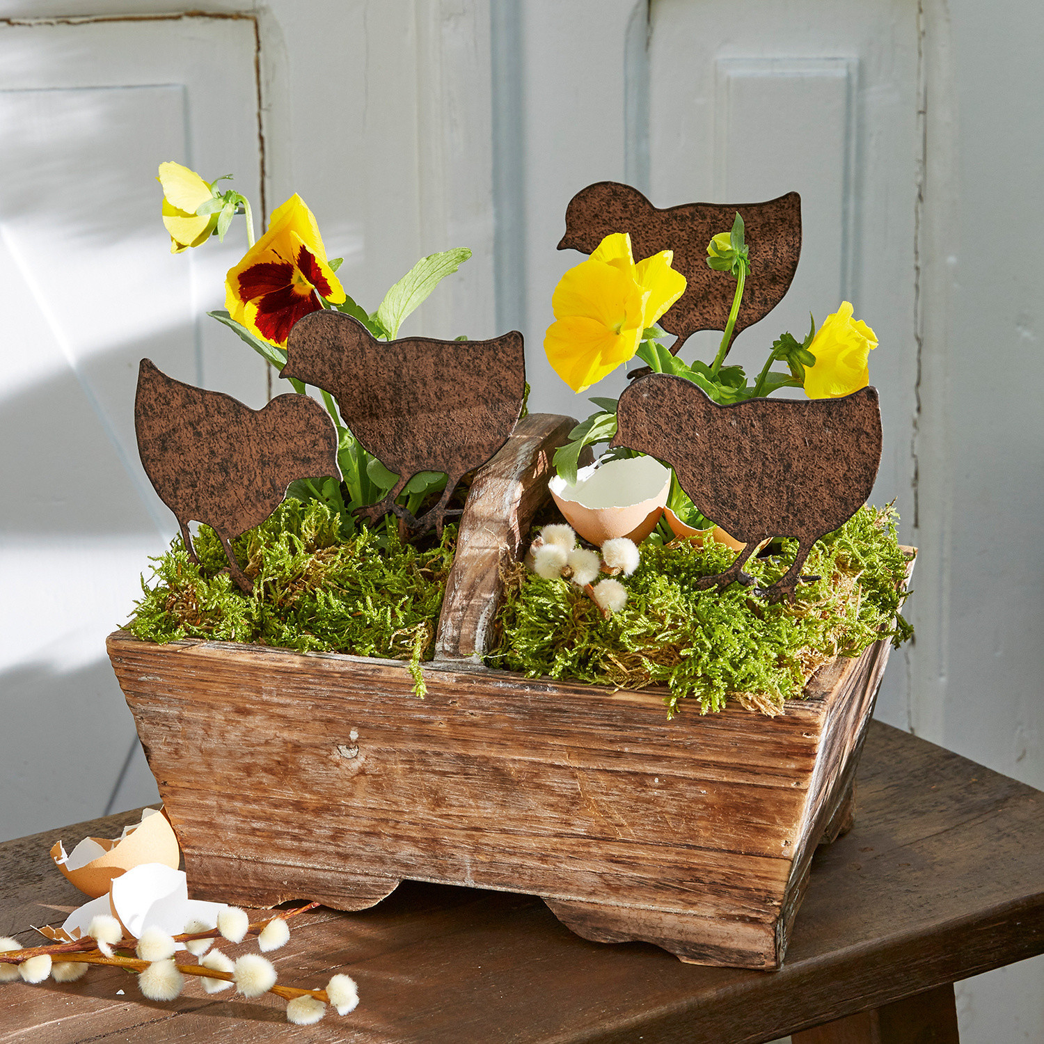 Garten-Ornament 4er Set Tiago
