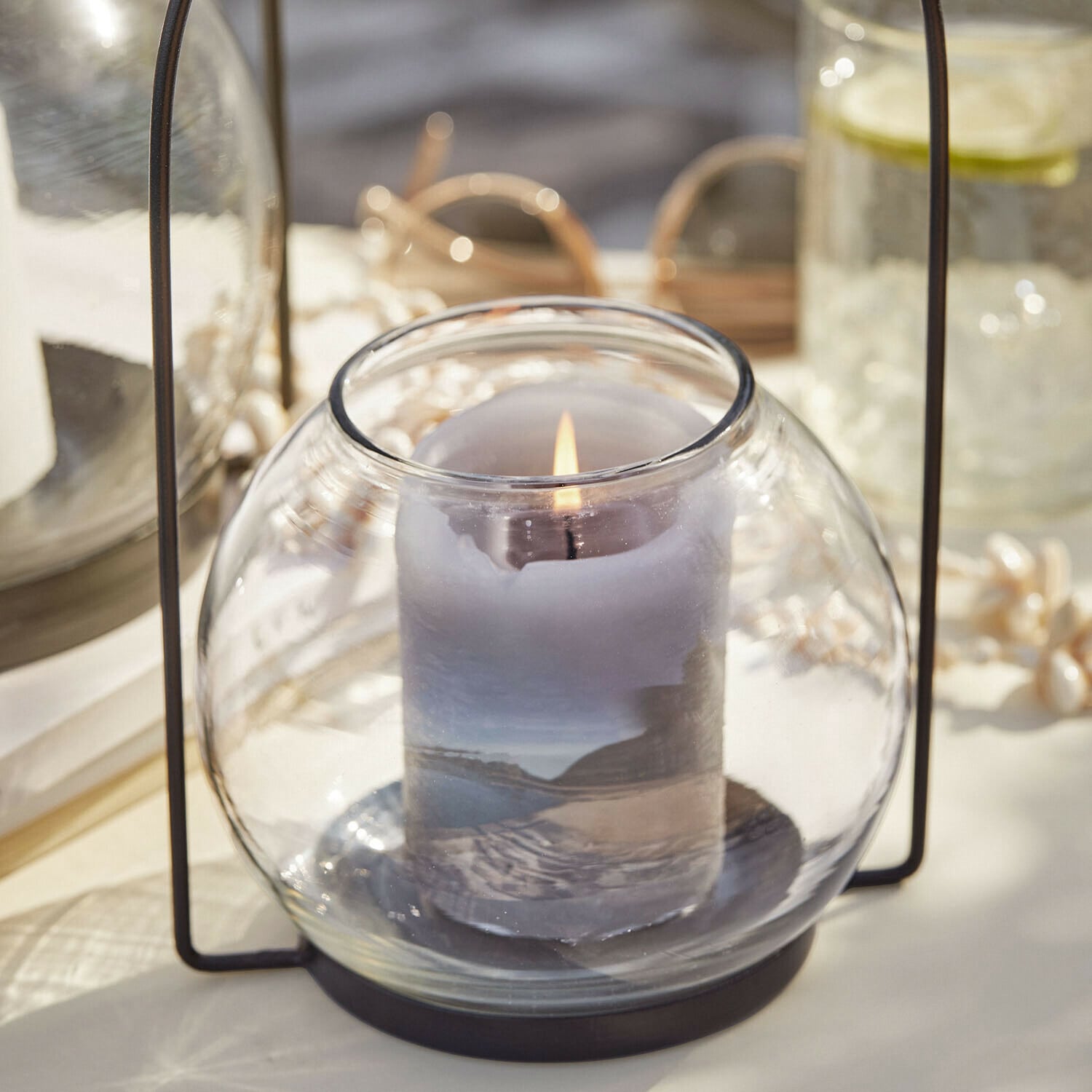 Windlicht 2er Set Serenaro