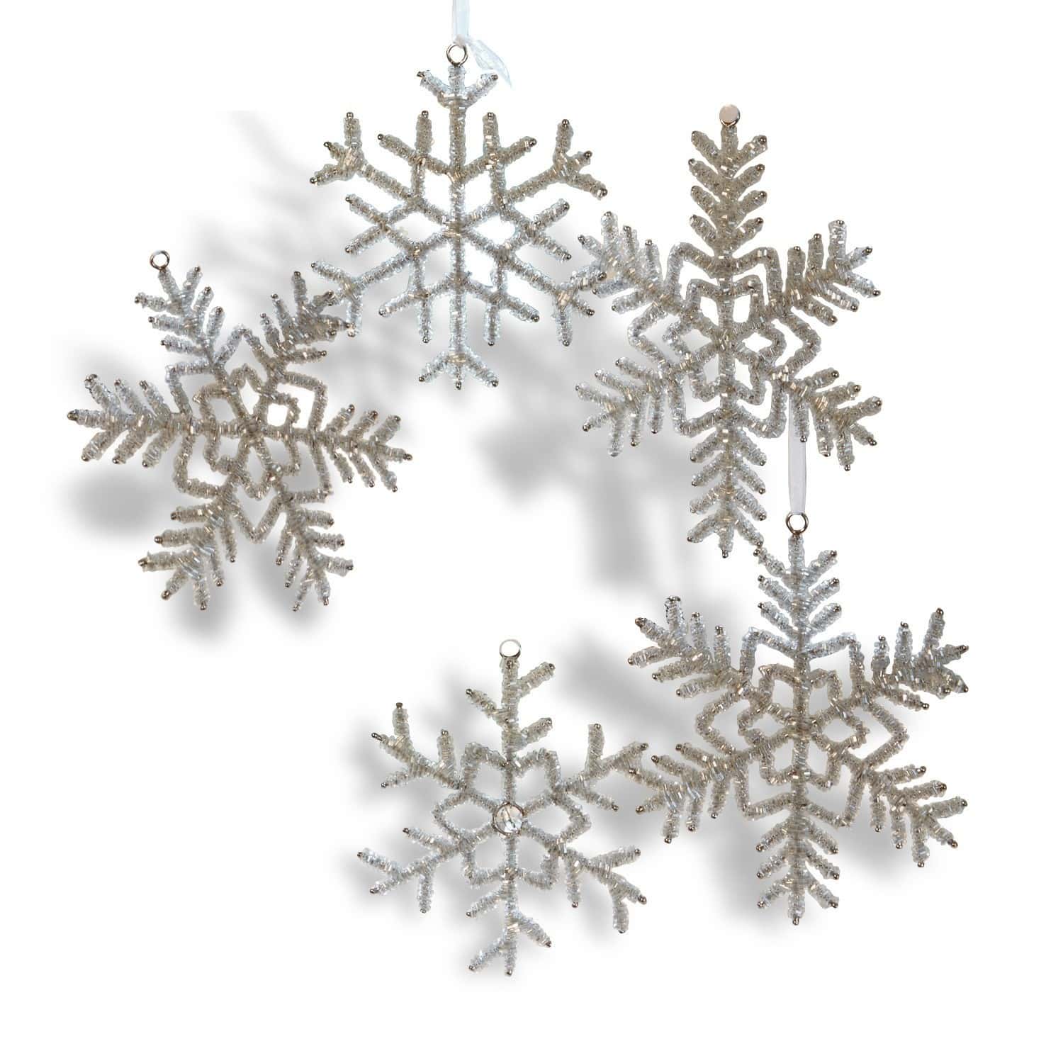 Weihnachtsschmuck 5er Set Snowflake