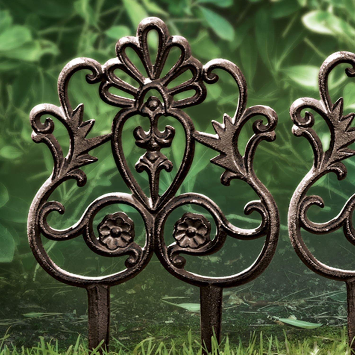 Garten-Ornament 4er Set Rouet