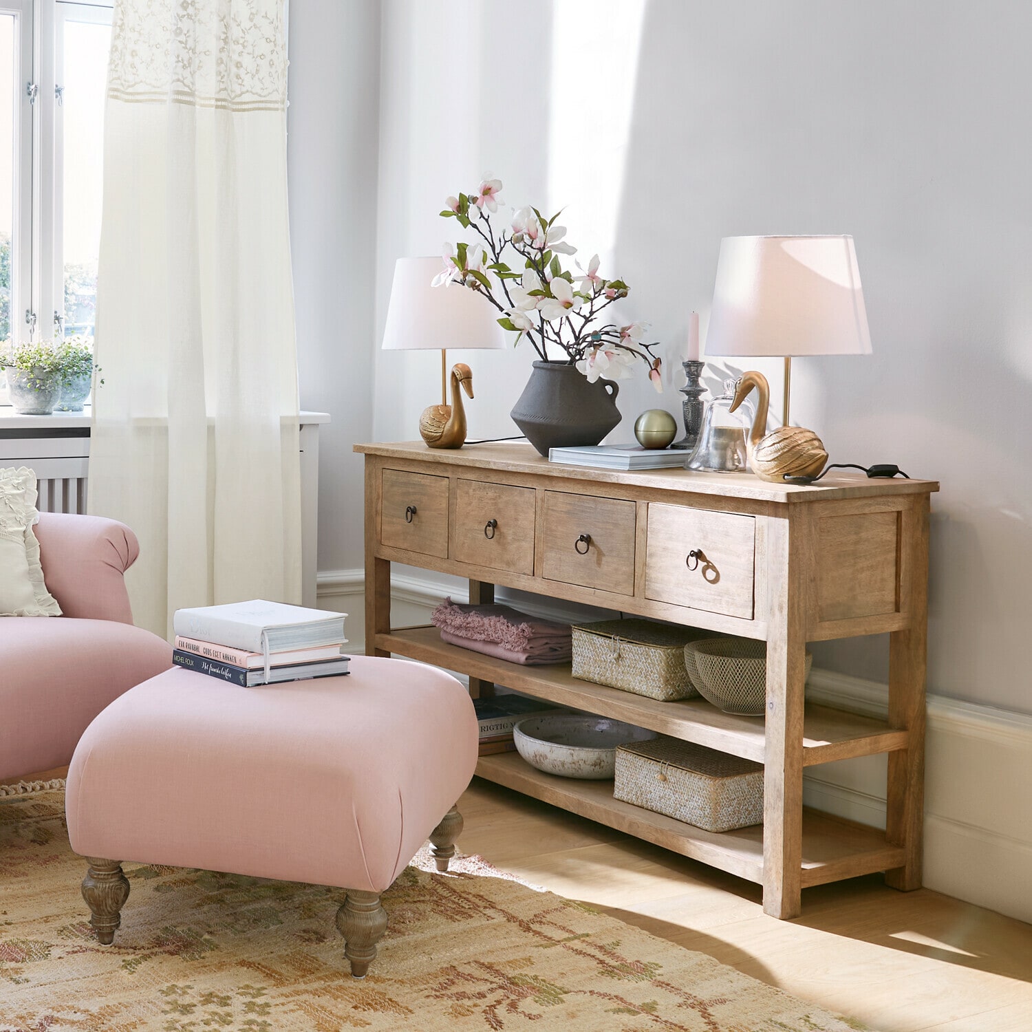 Tischlampe Élégance Dorée