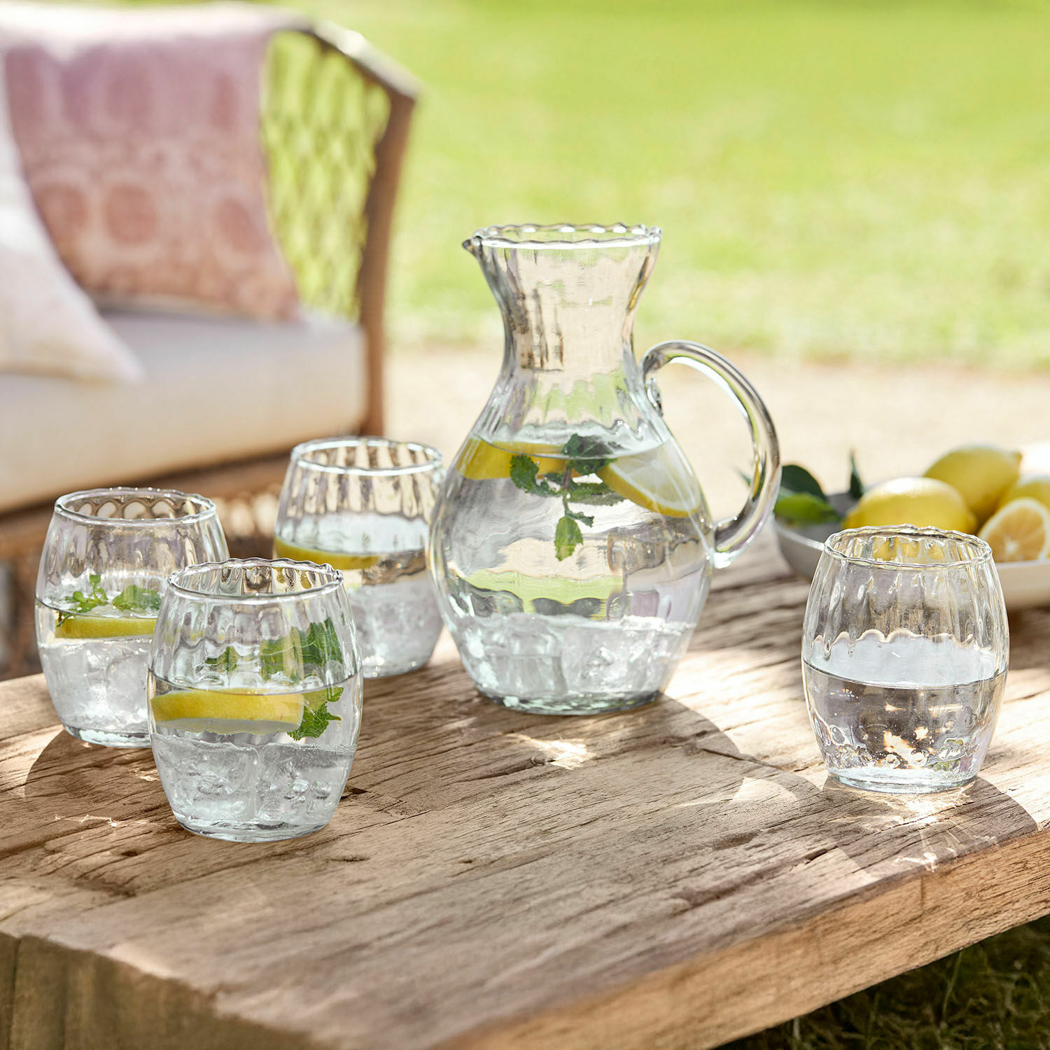 Glas 4er Set Bourgavin