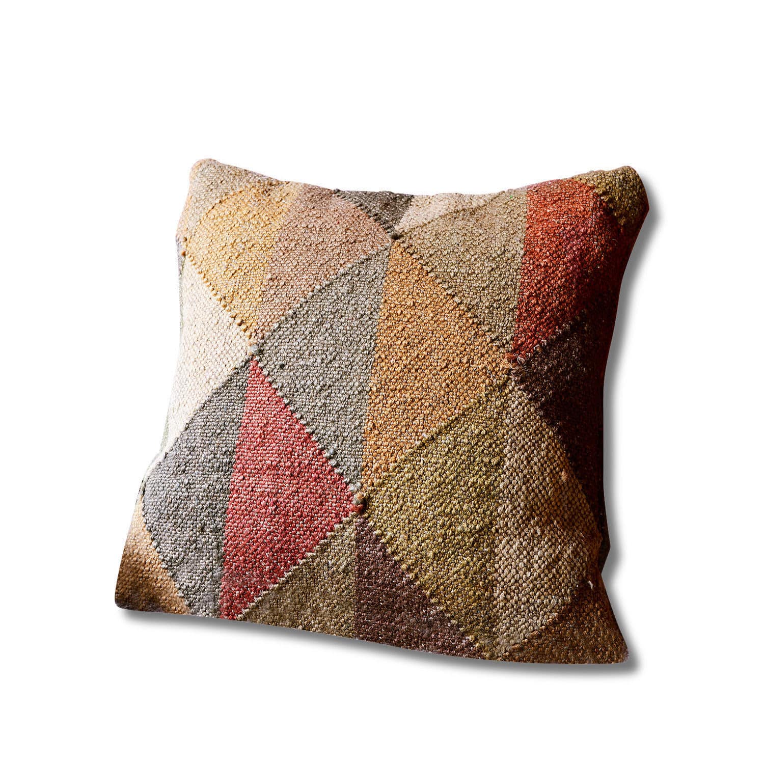 Kissen Couffy Bunte Dekokissen mit geometrischem Muster aus strukturierter Bouclé-Stoff für Wohnzimmer
