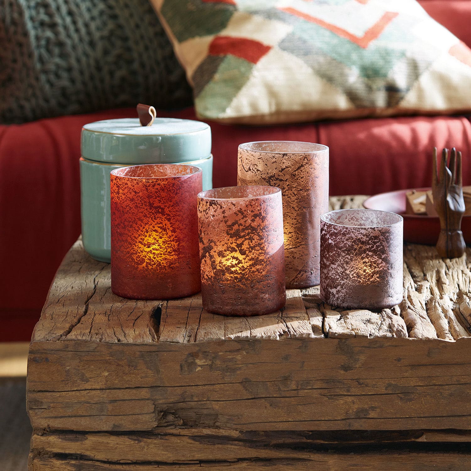 Windlicht 4er Set Dorinda
