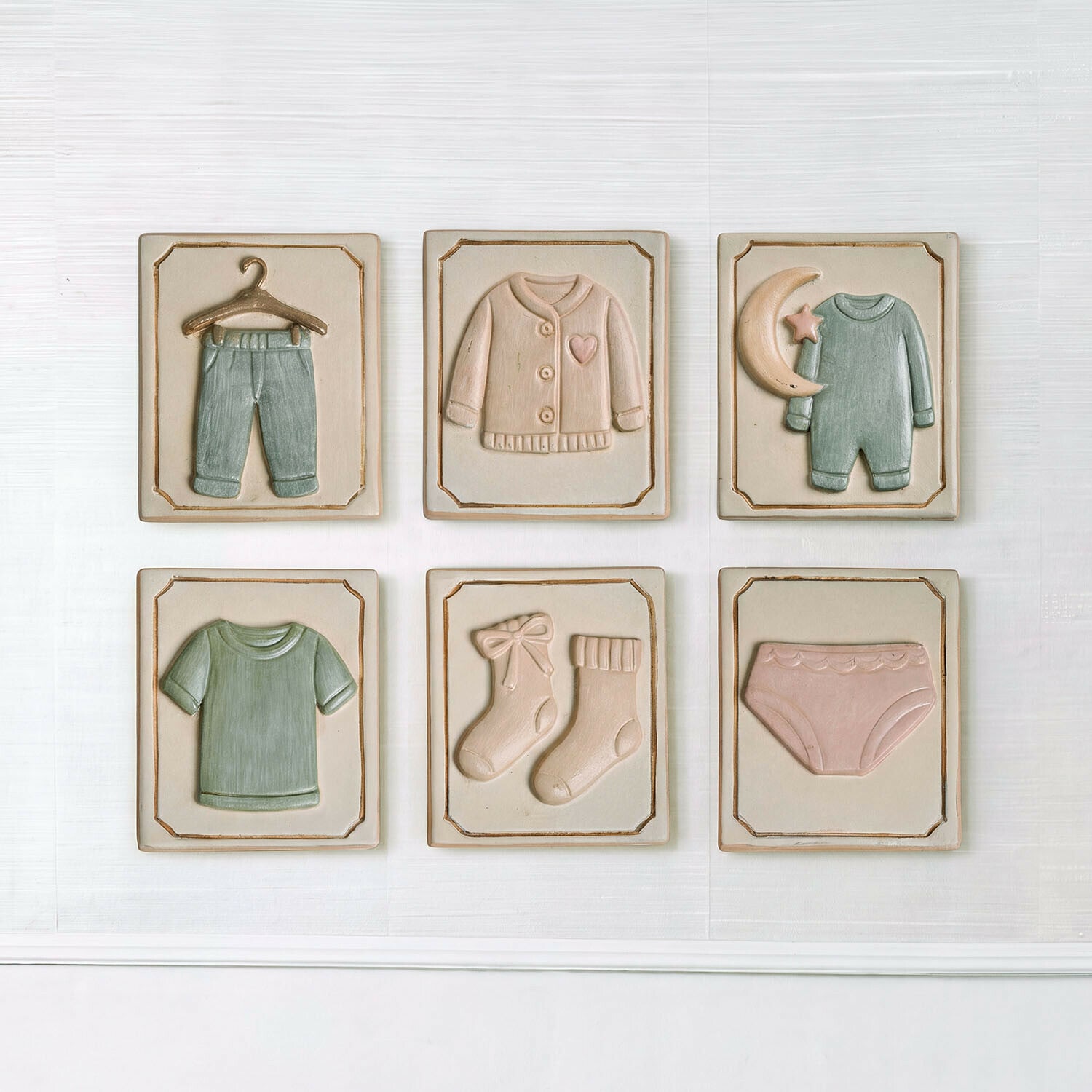 Kleideretiketten 6er Set Nellini