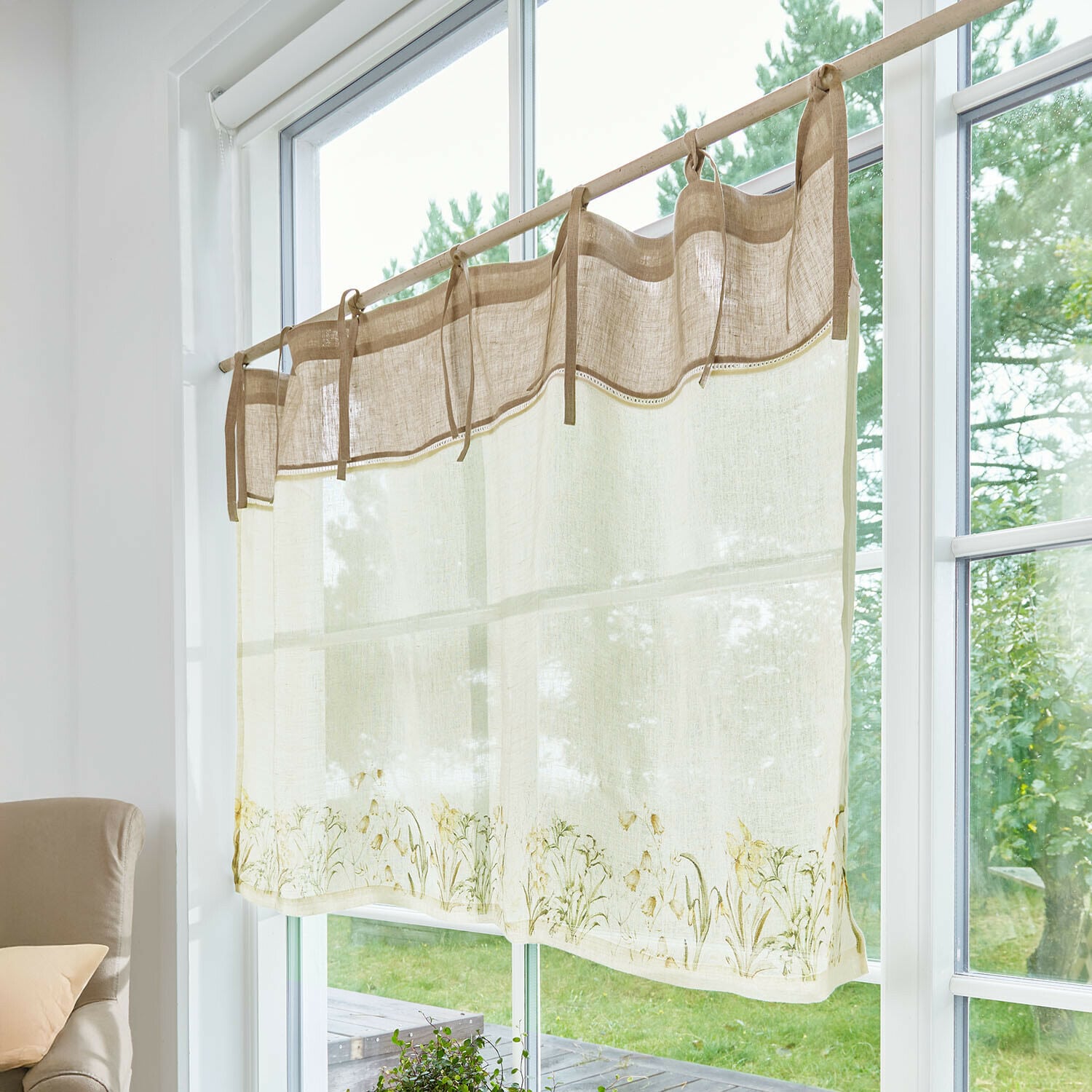 Scheibengardine Lozere